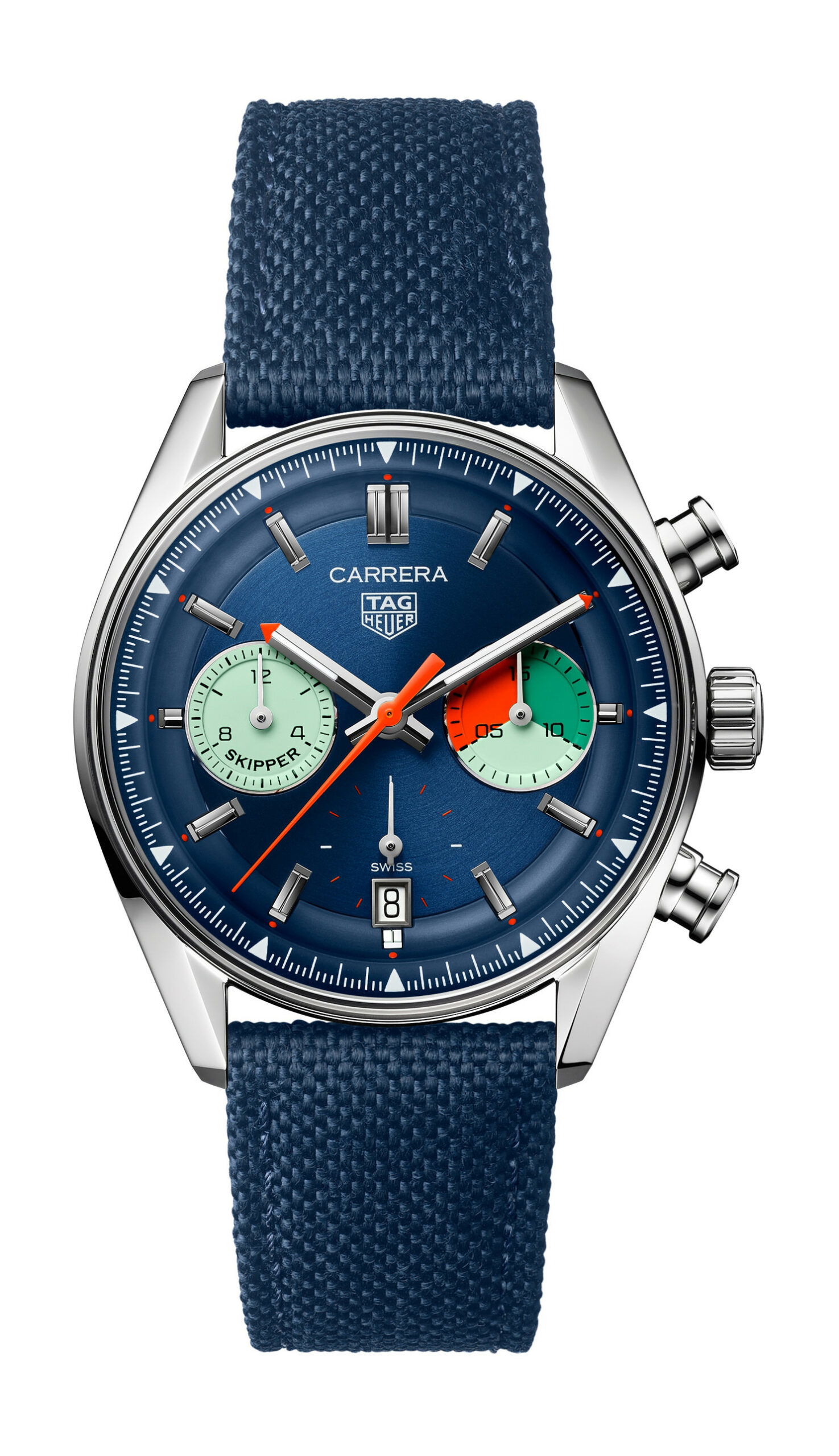 TAG Heuer Carrera Skipper luxury timepiece - detailed view