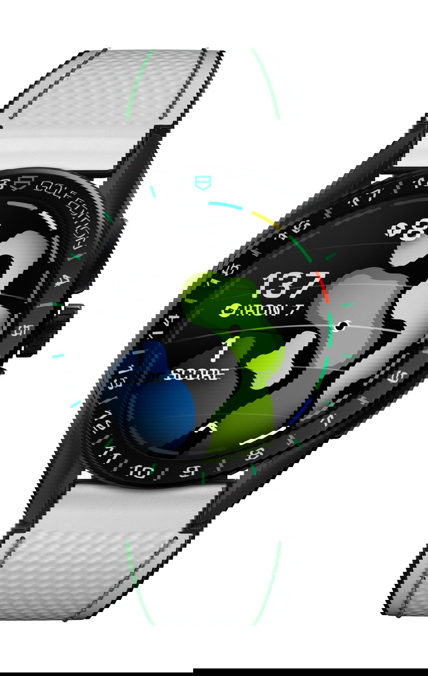 TAG Heuer Connected Calibre E4 – Golf Edition luxury timepiece - detailed view