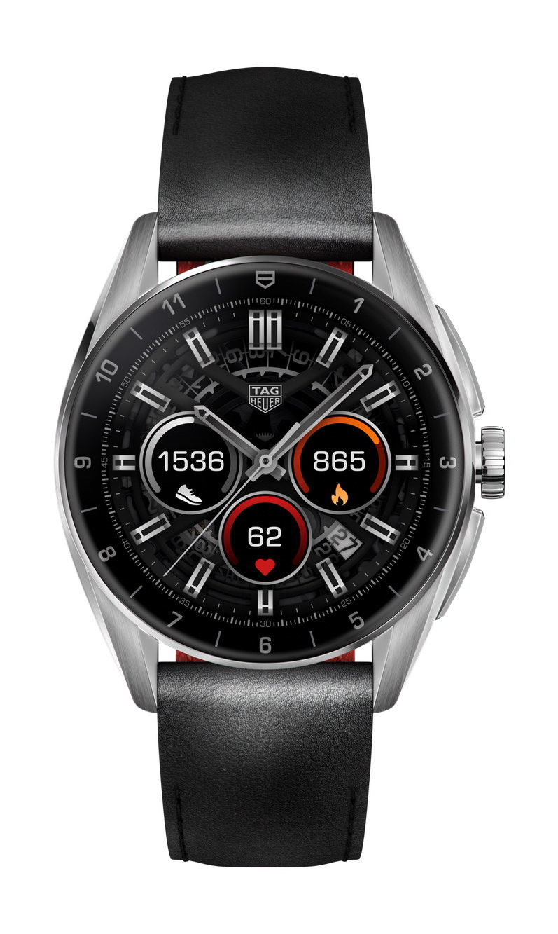 TAG Heuer Connected Calibre E4 luxury timepiece - detailed view