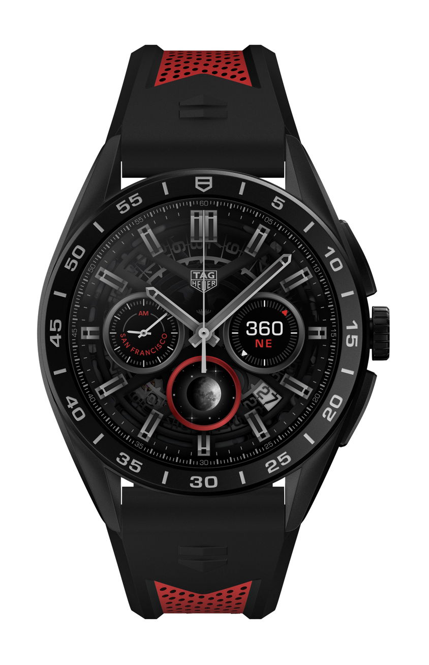 TAG Heuer Connected Calibre E4 – Sports Edition luxury timepiece - detailed view
