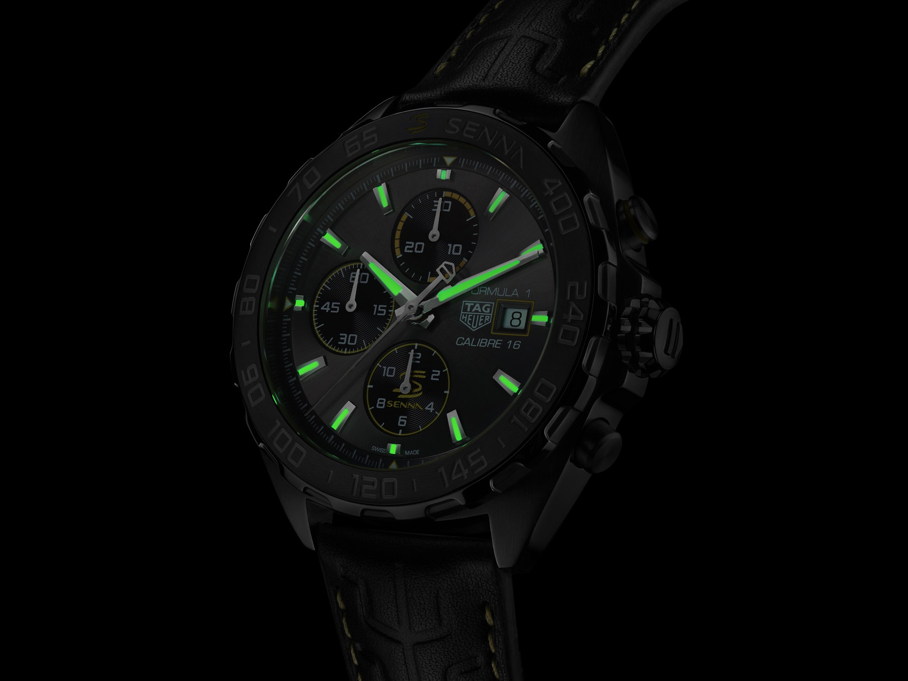 TAG Heuer Formula 1 Automatic Chronograph Senna Special Edition - View 2