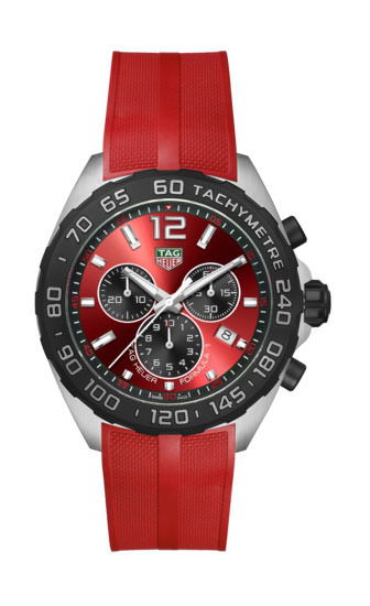 TAG Heuer Formula 1 Chronograph luxury timepiece - detailed view