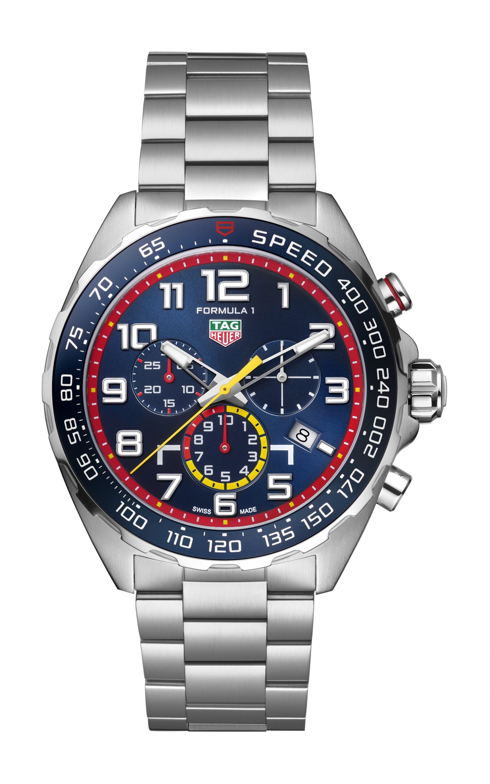 TAG Heuer Formula 1 X Red Bull Racing luxury timepiece - detailed view