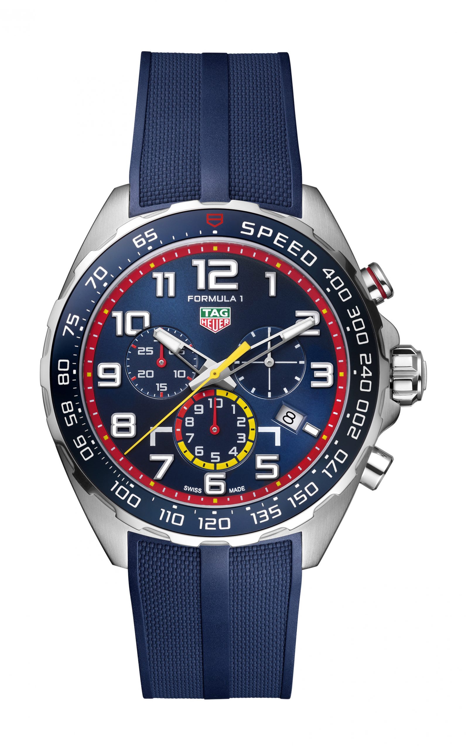 TAG Heuer Formula 1 X Red Bull Racing luxury timepiece - detailed view