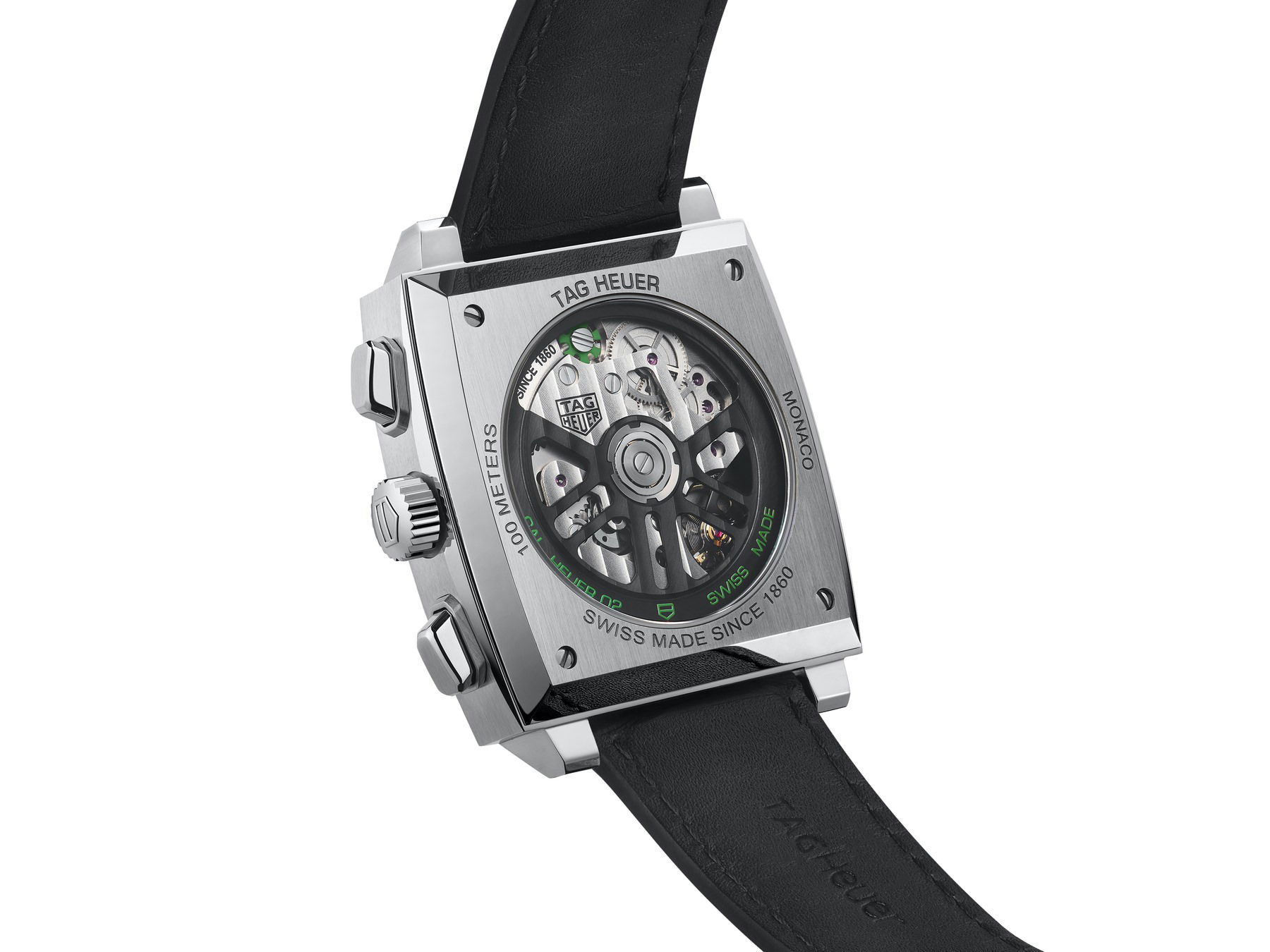 TAG Heuer Monaco Green Dial Limited Edition - View 2