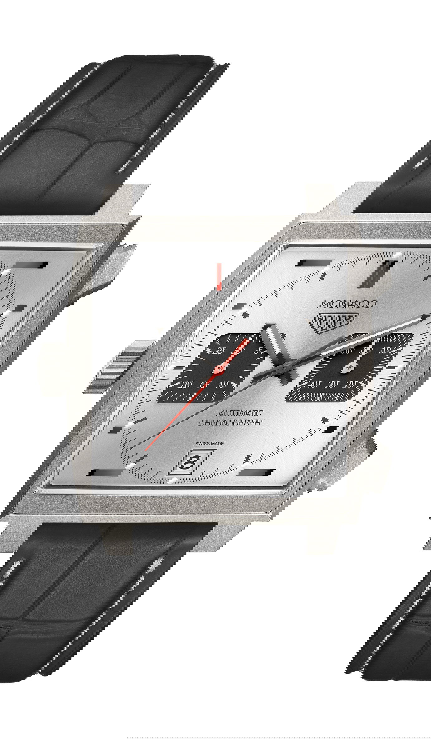 TAG Heuer Monaco Titan Special Edition luxury timepiece - detailed view