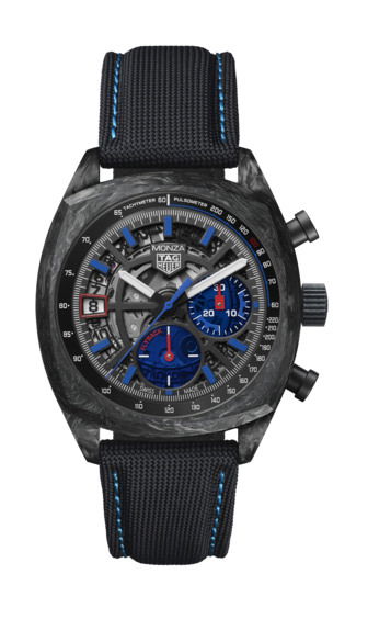 TAG Heuer Monza Flyback Chronometer luxury timepiece - detailed view