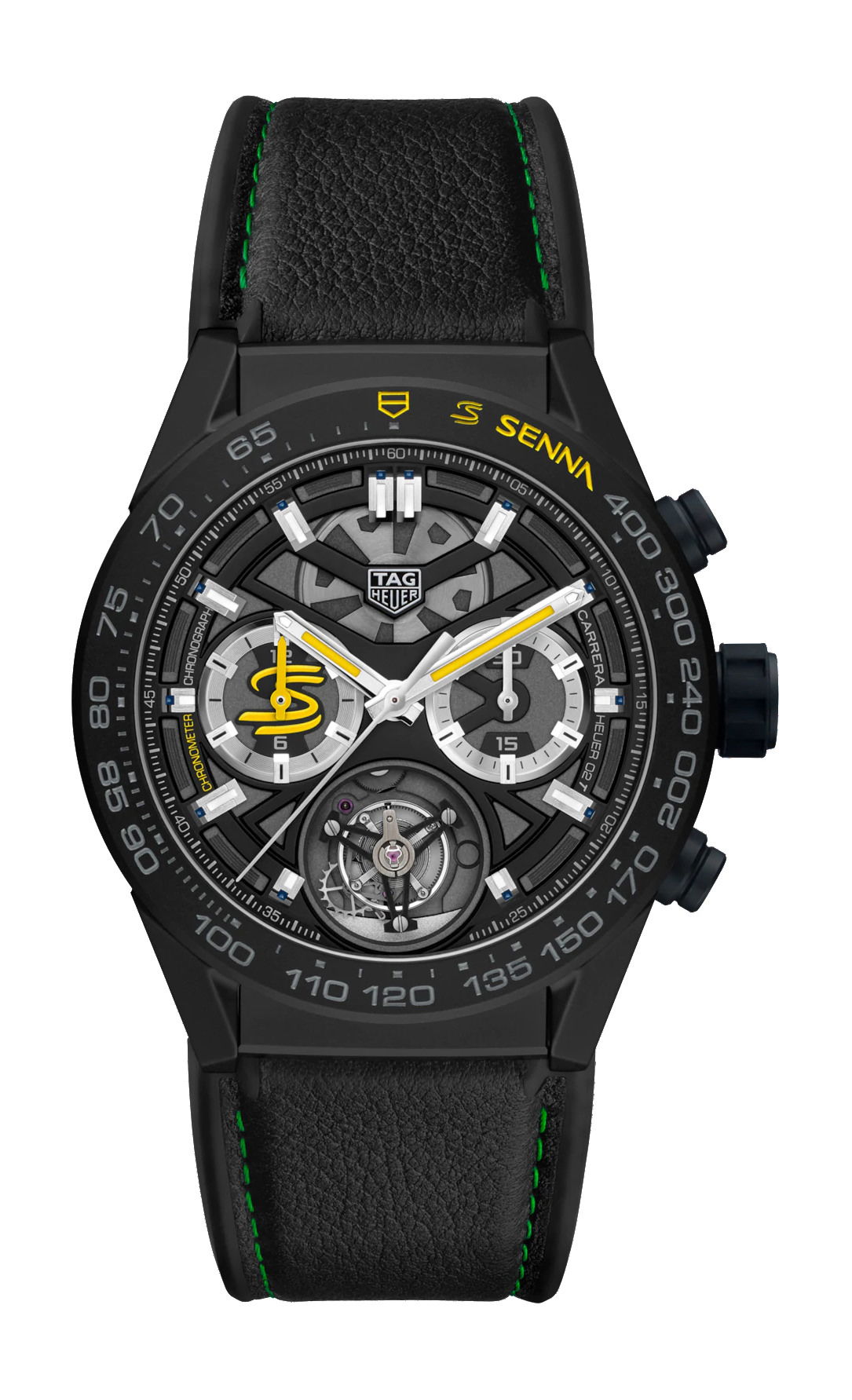 TAG Heuer Carrera luxury timepiece - detailed view
