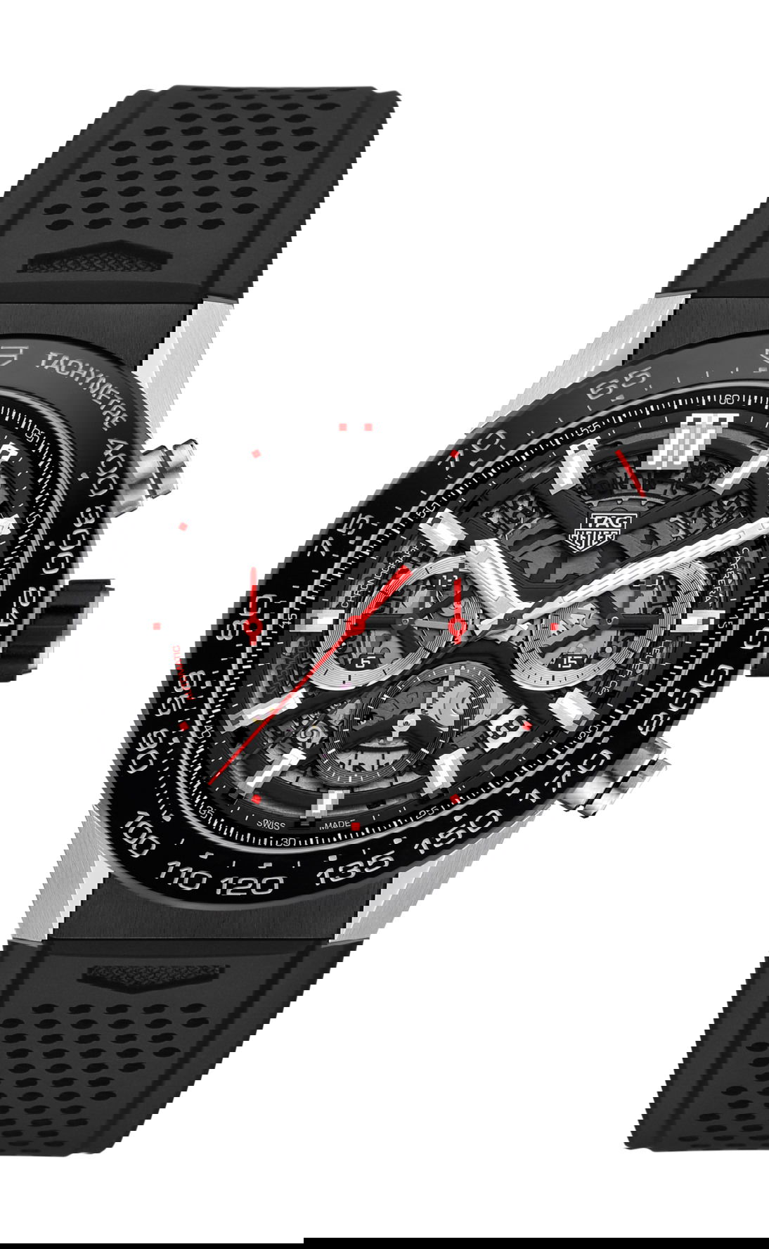 TAG Heuer Carrera luxury timepiece - detailed view