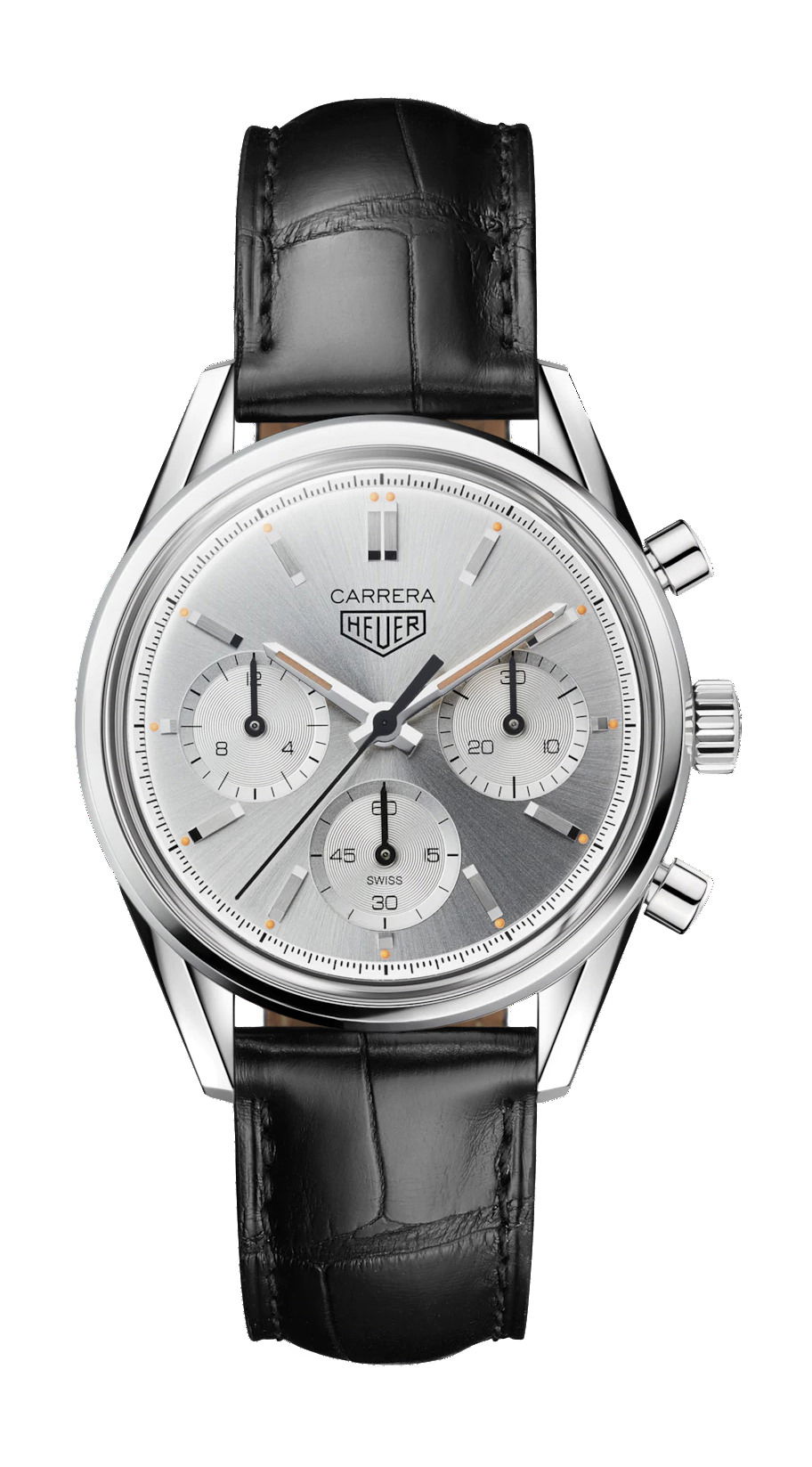 TAG Heuer Carrera Red Dial luxury timepiece - detailed view