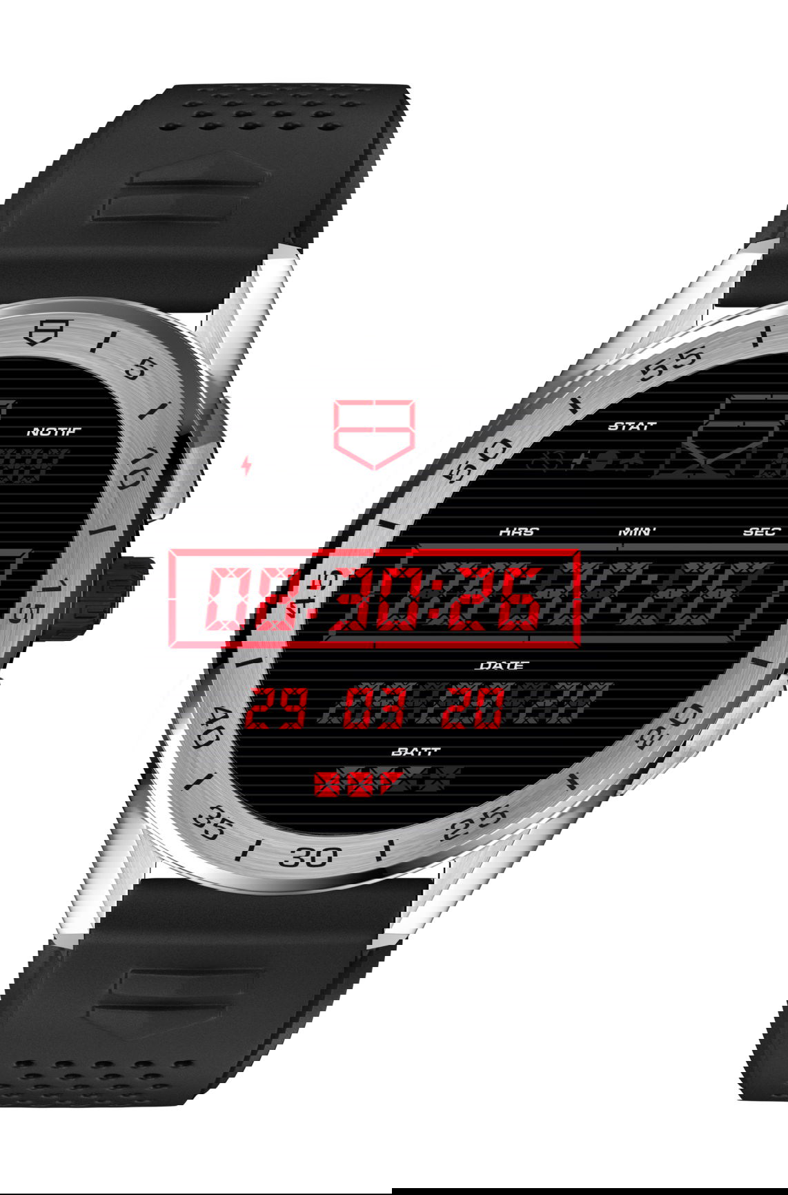TAG Heuer Connected luxury timepiece - detailed view