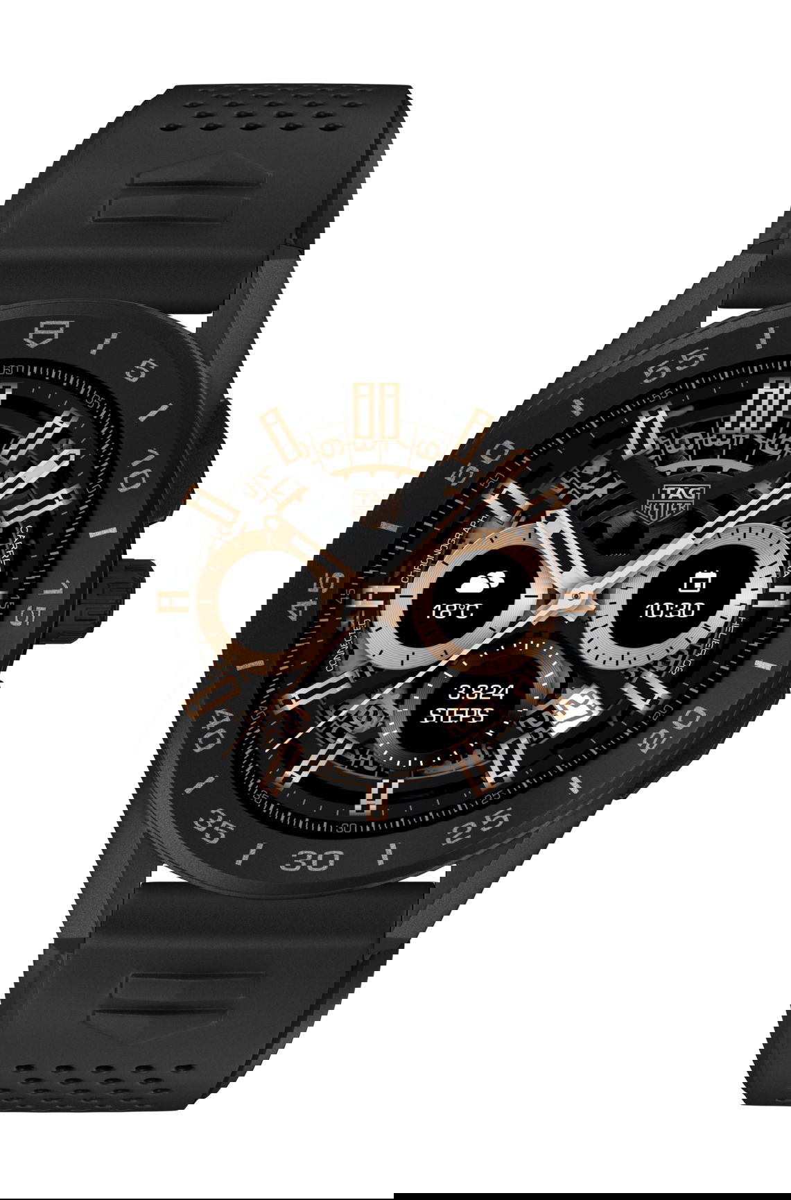 TAG Heuer Connected luxury timepiece - detailed view