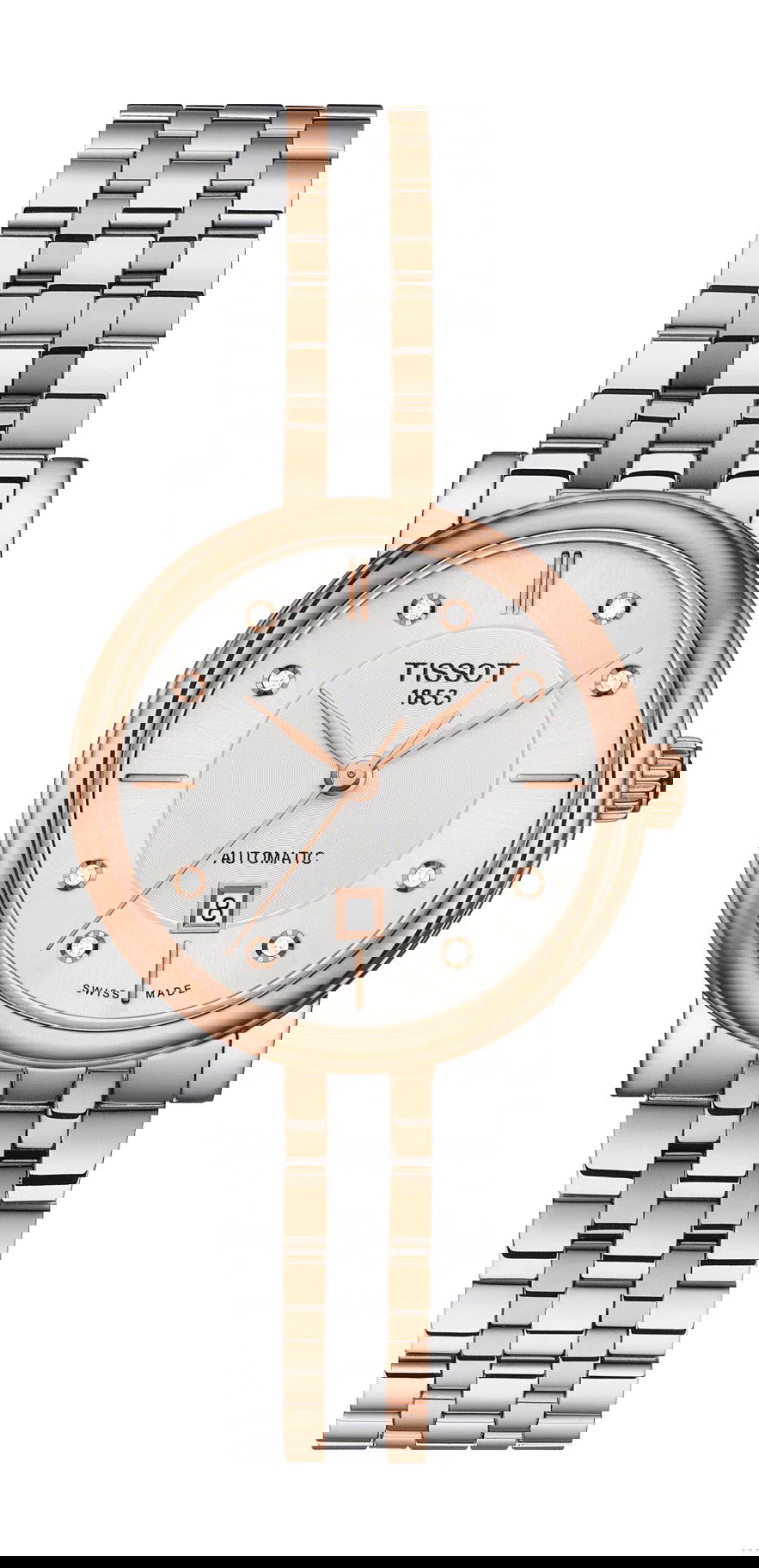 Tissot Carson Lady Automatic luxury timepiece - detailed view