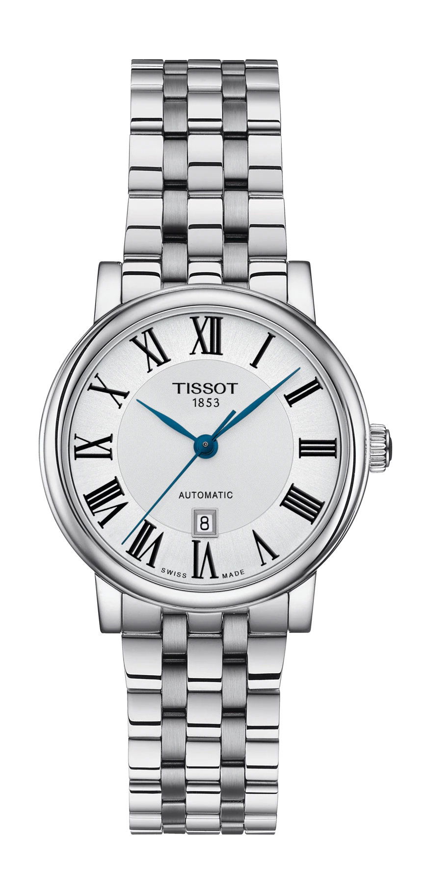 Tissot Carson Premium Automatic lady luxury timepiece - detailed view