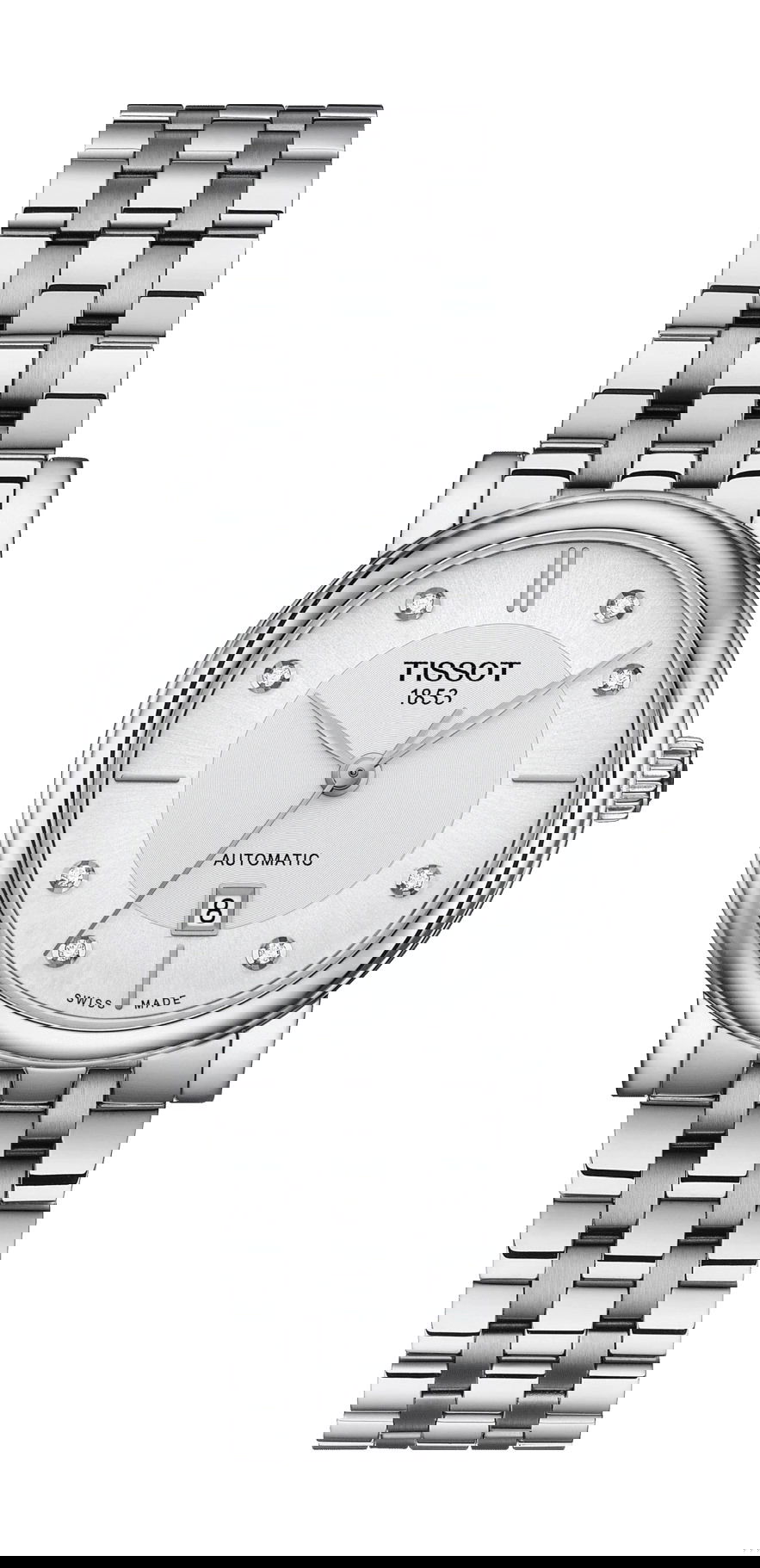 Tissot Carson Premium Automatic Lady luxury timepiece - detailed view