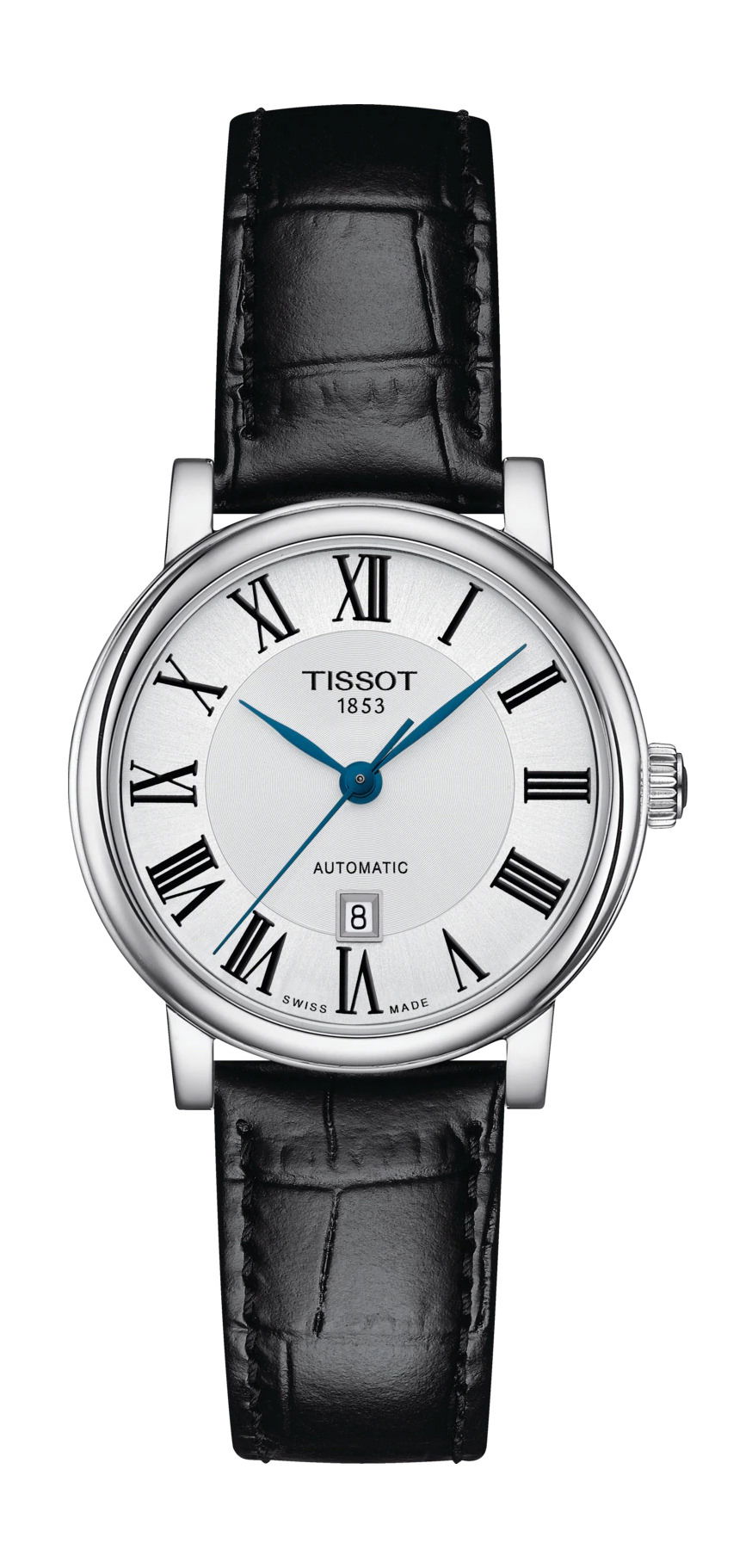 Tissot Carson Premium Automatic lady luxury timepiece - detailed view