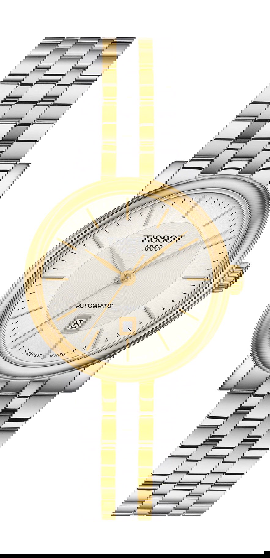Tissot Carson Premium Automatic Lady luxury timepiece - detailed view