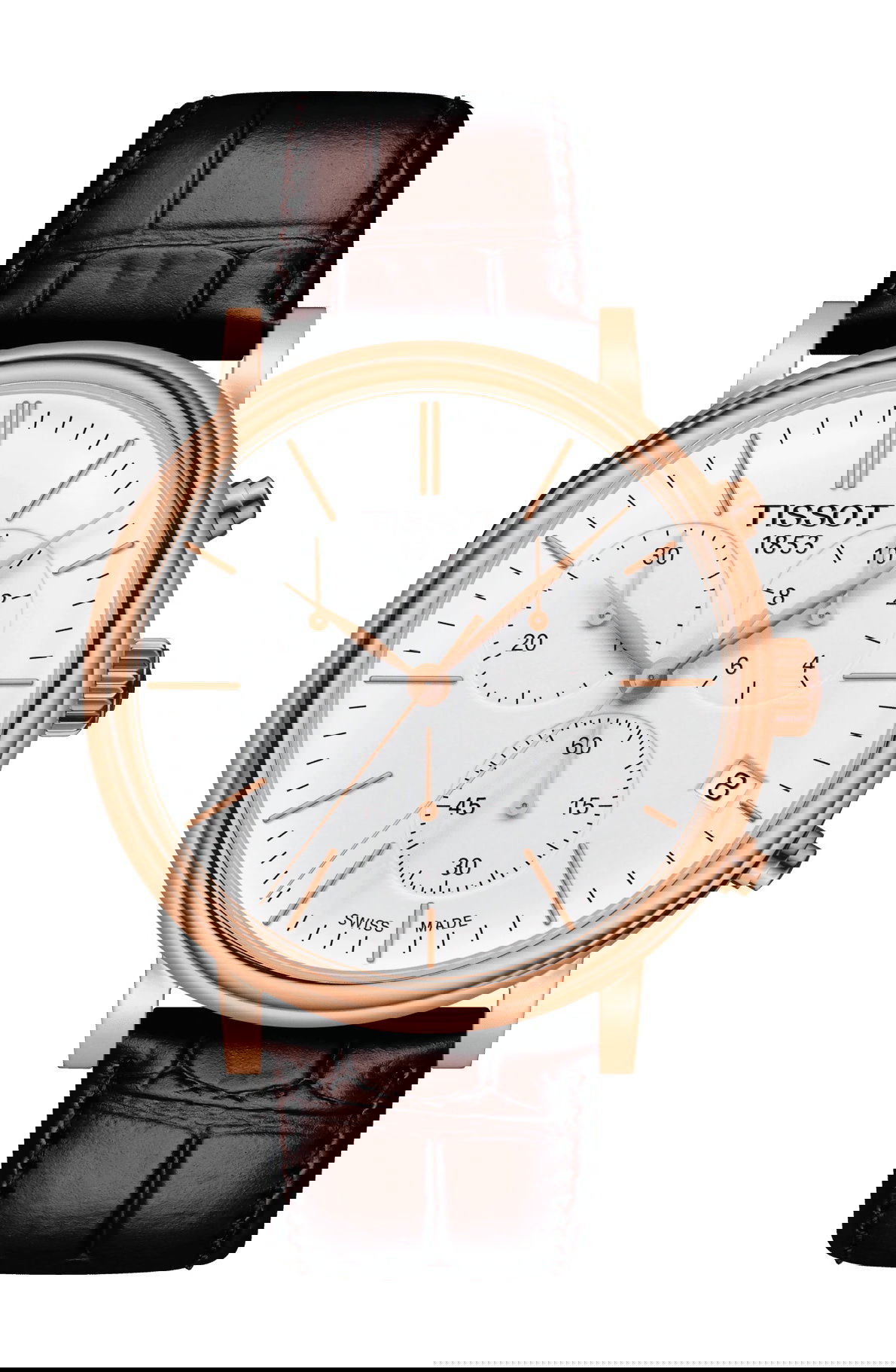 Tissot Carson Premium Chronograph luxury timepiece - detailed view