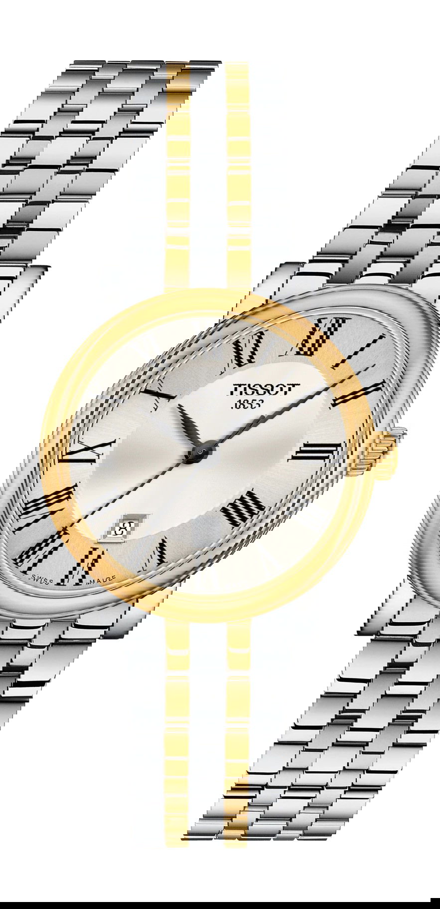 Tissot Carson Premium Lady luxury timepiece - detailed view