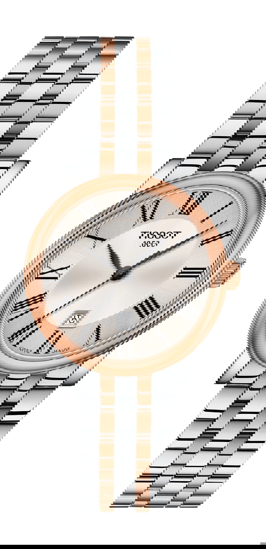 Tissot Carson Premium Lady luxury timepiece - detailed view
