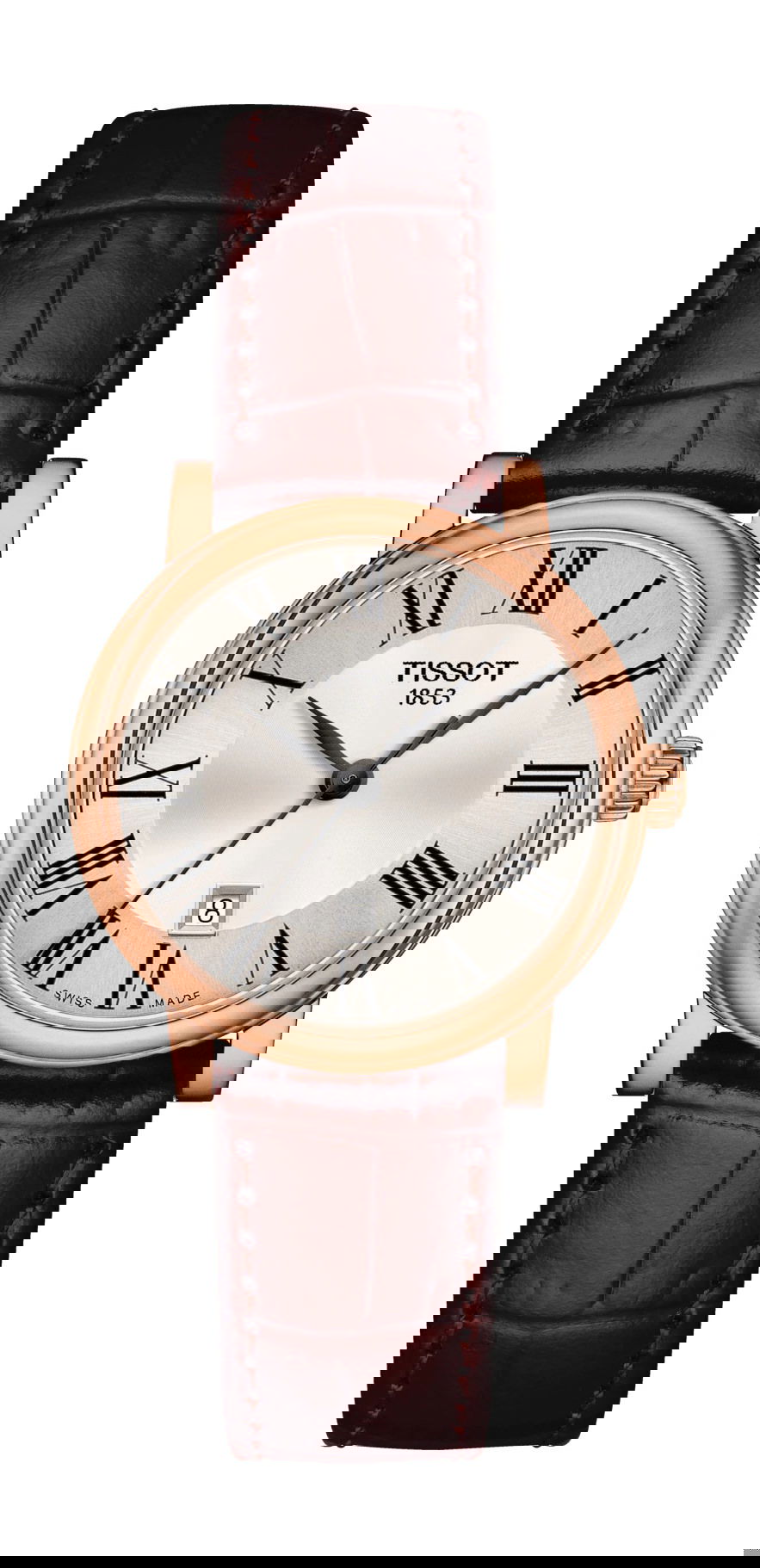 Tissot Carson Premium Lady luxury timepiece - detailed view