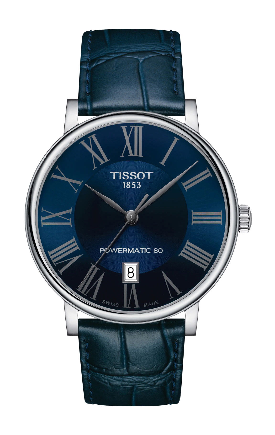 Tissot Carson Premium Powermatic 80 luxury timepiece - detailed view