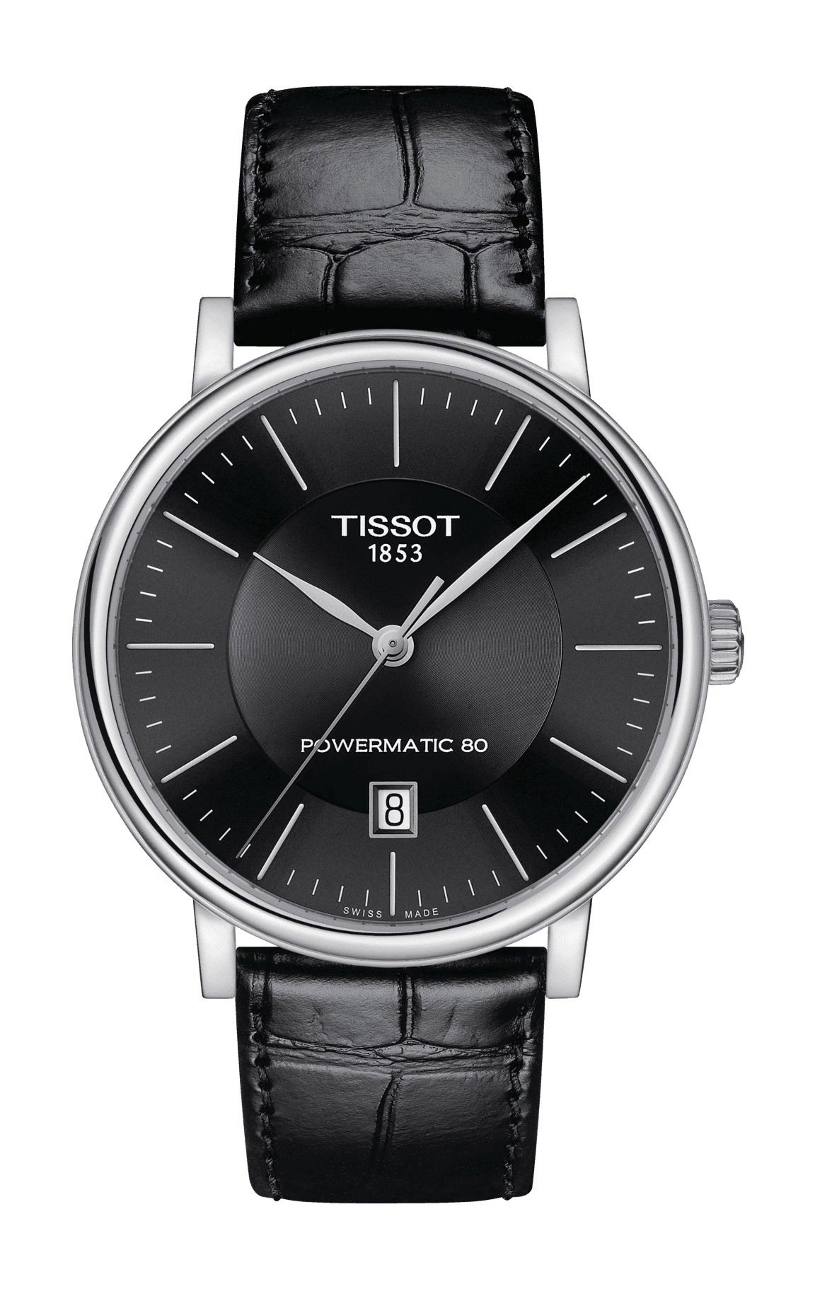 Tissot Carson Premium Powermatic 80 luxury timepiece - detailed view