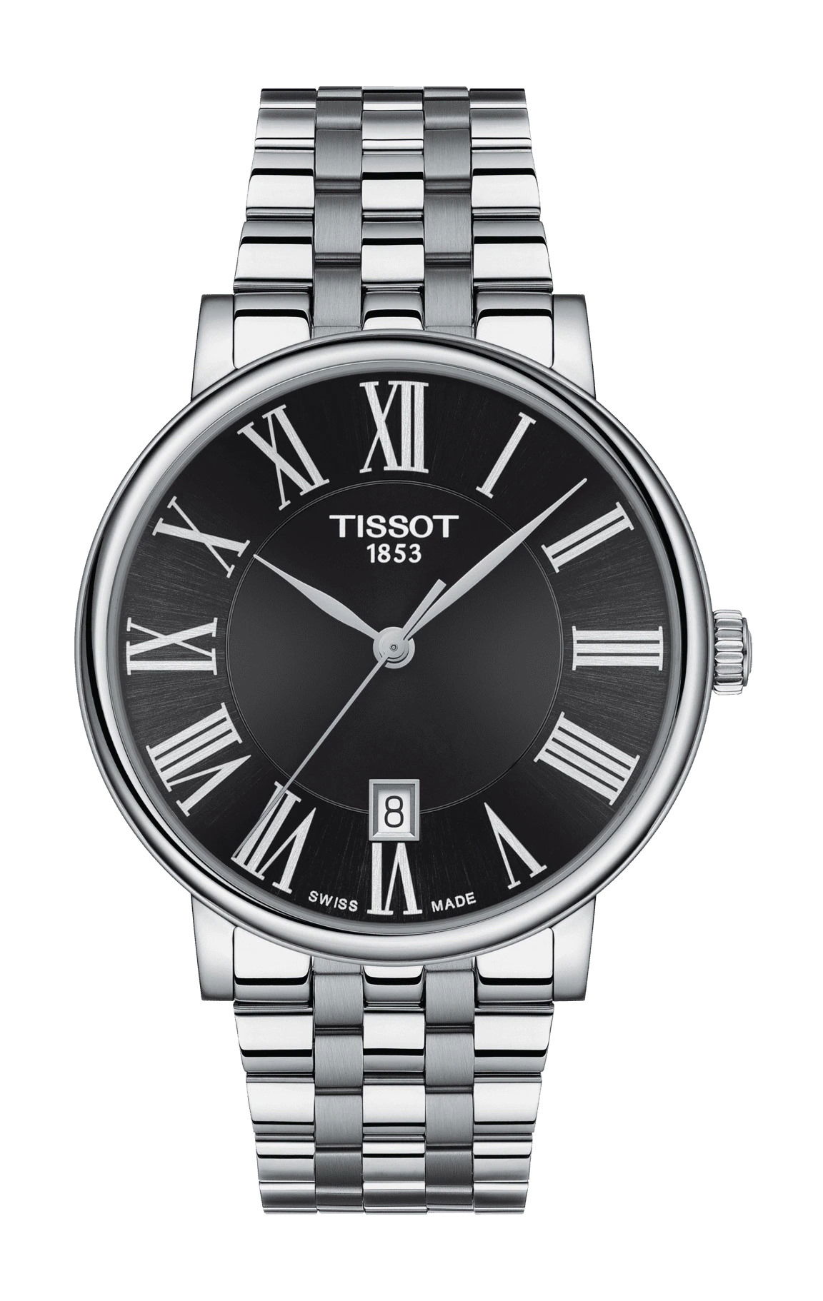 Tissot Carson Premium luxury timepiece - detailed view