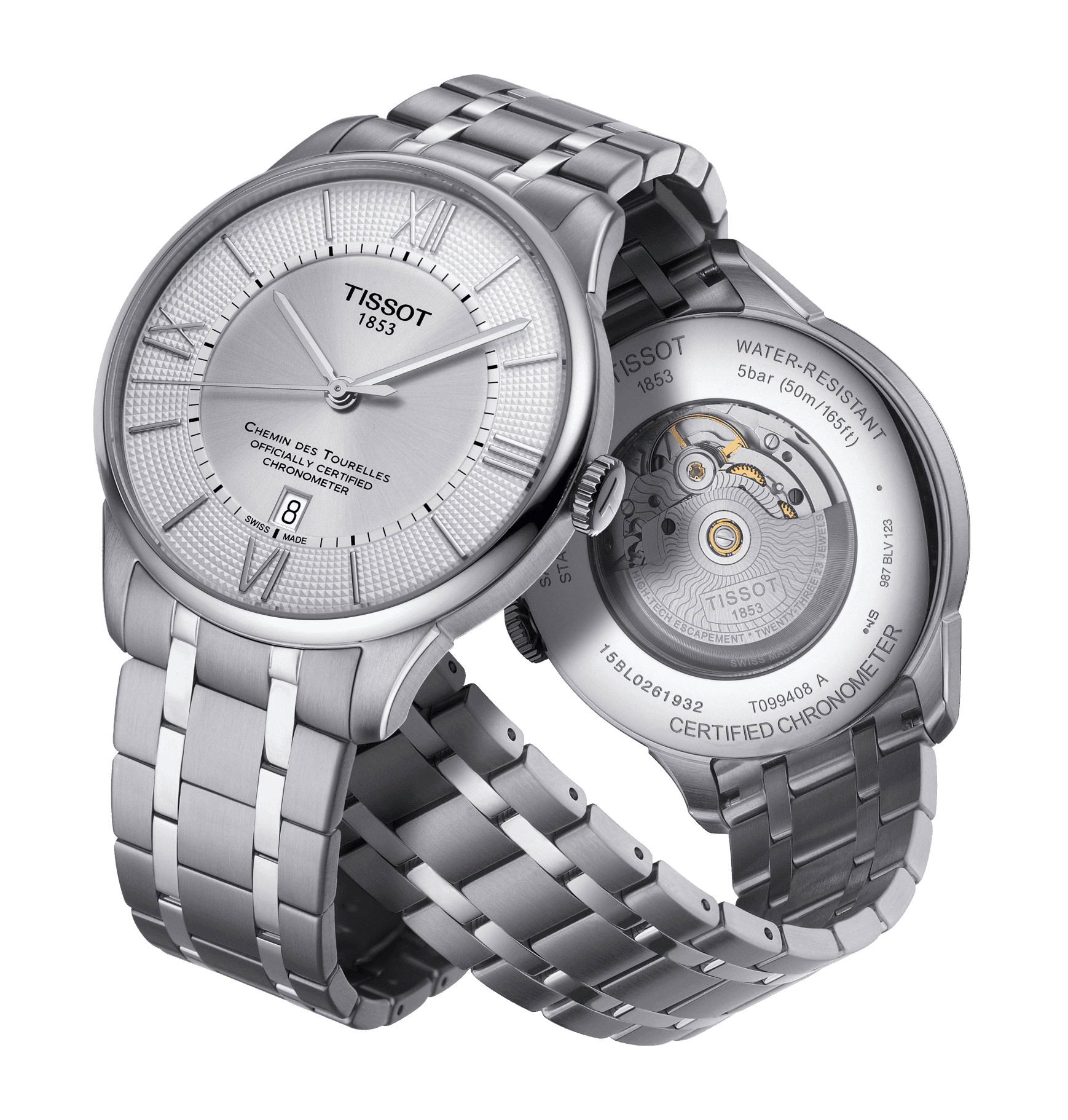 Tissot Chemin des Tourelles Powermatic 80 COSC - View 3