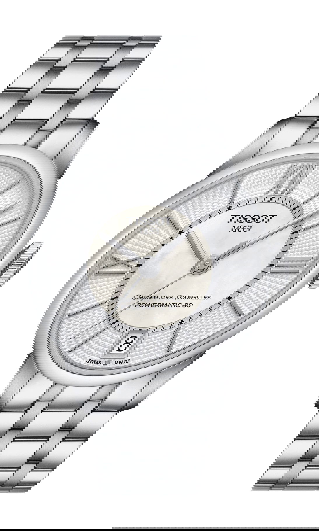Tissot Chemin des Tourelles Powermatic 80 Lady luxury timepiece - detailed view