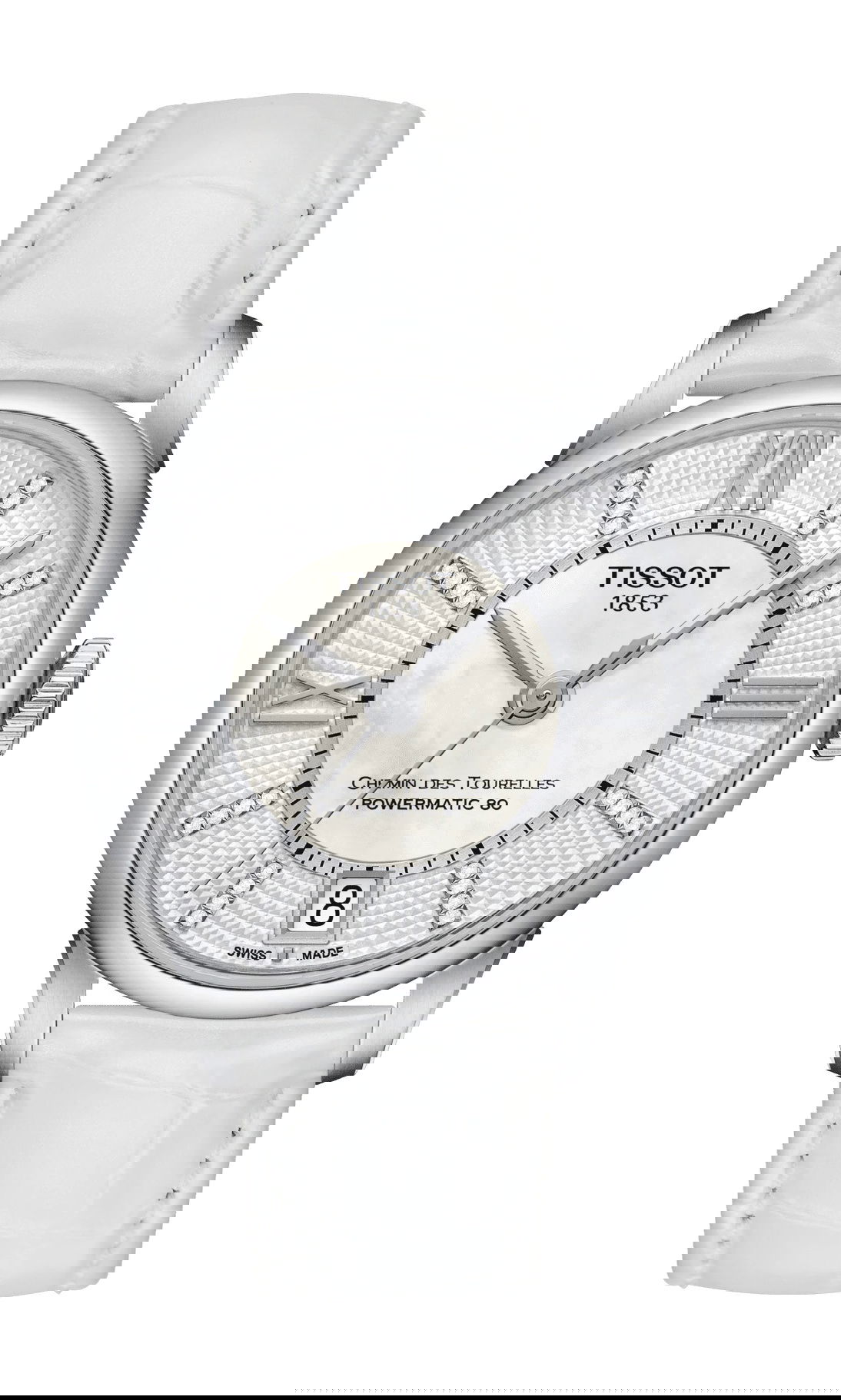 Tissot Chemin des Tourelles Powermatic 80 Lady luxury timepiece - detailed view