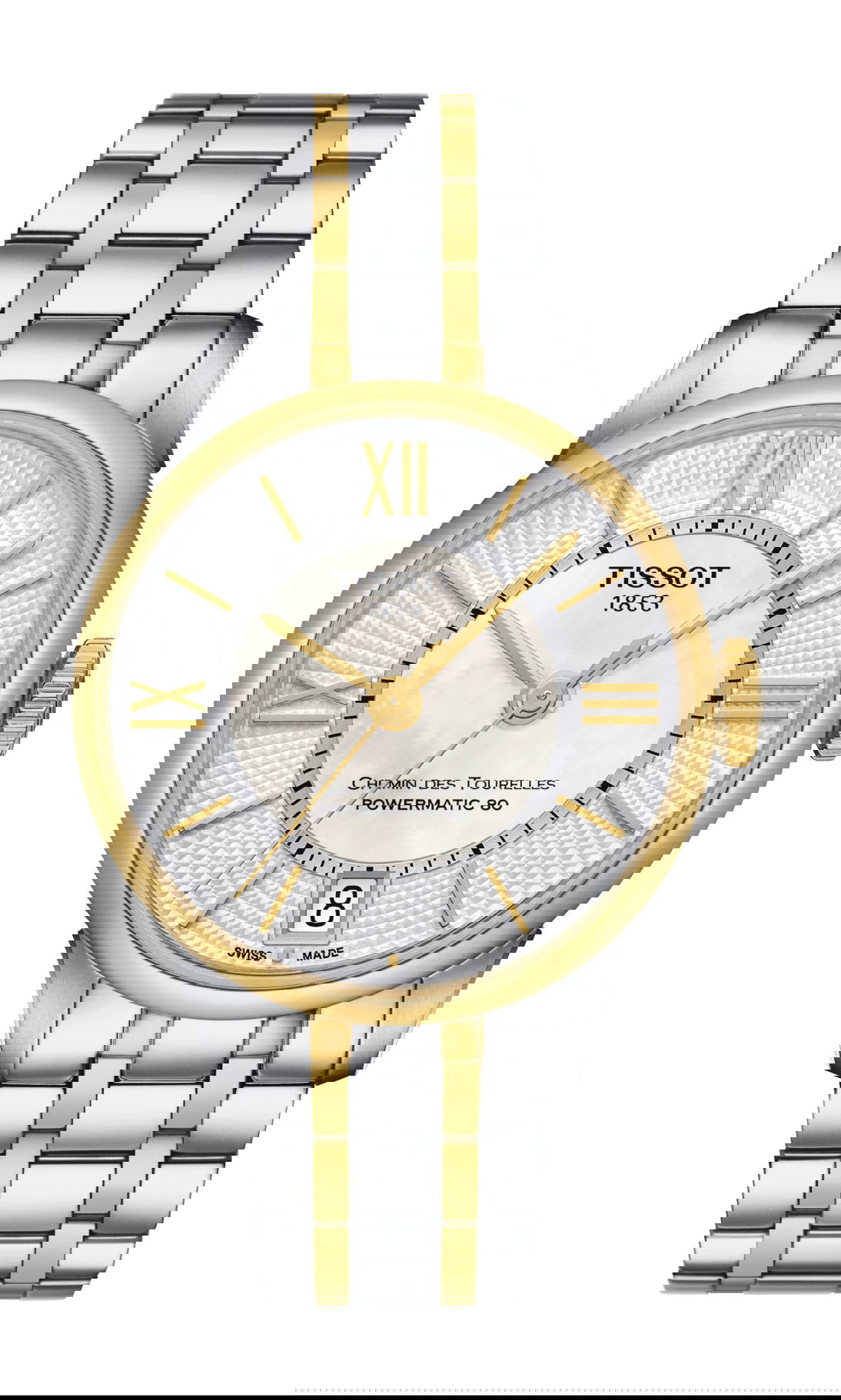 Tissot Chemin des Tourelles Powermatic 80 Lady luxury timepiece - detailed view