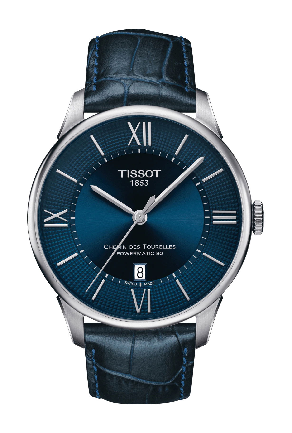 Tissot Chemin des Tourelles Powermatic 80 luxury timepiece - detailed view