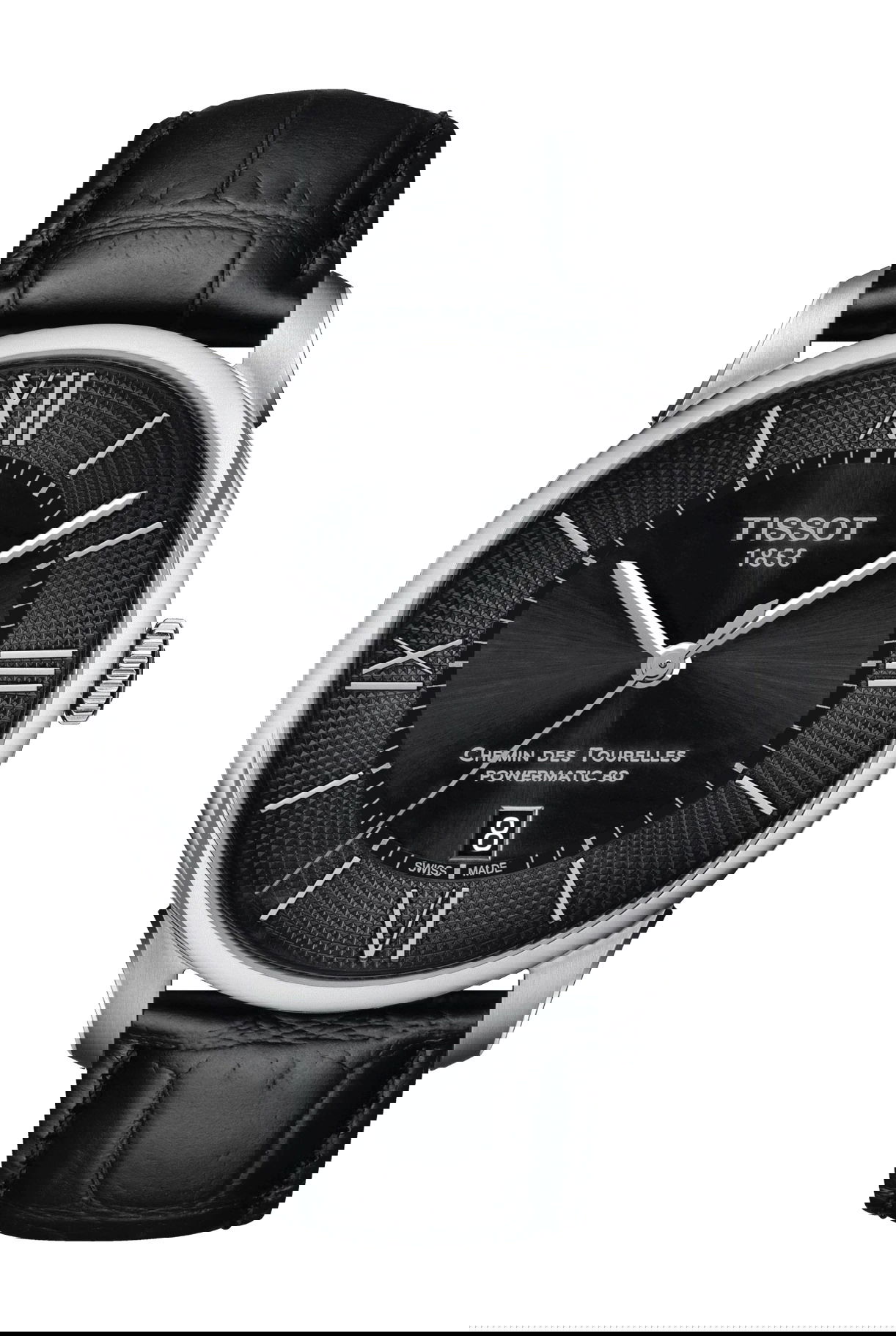 Tissot Chemin des Tourelles Powermatic 80 luxury timepiece - detailed view