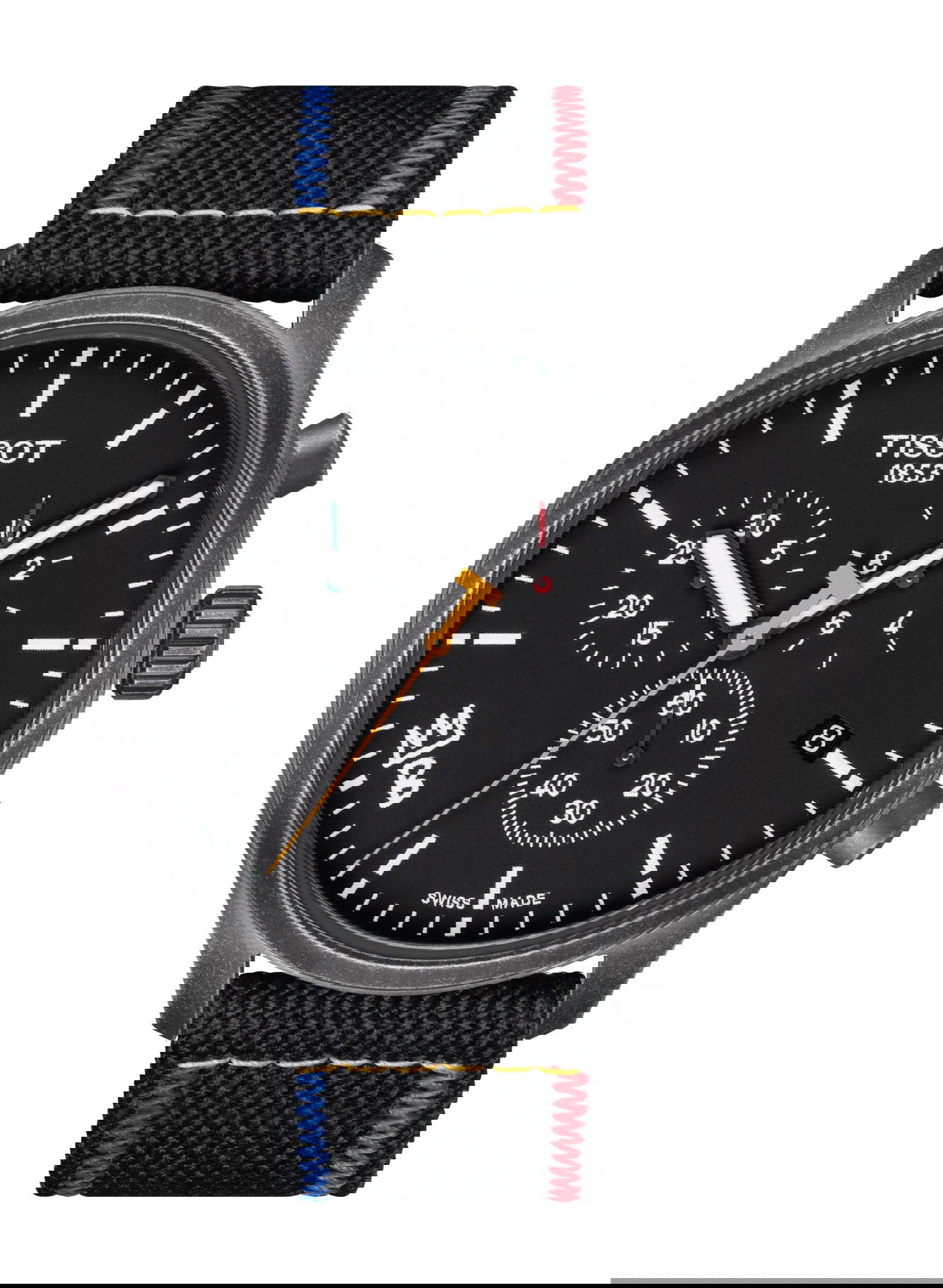 Tissot Chrono XL Brooklyn Nets luxury timepiece - detailed view