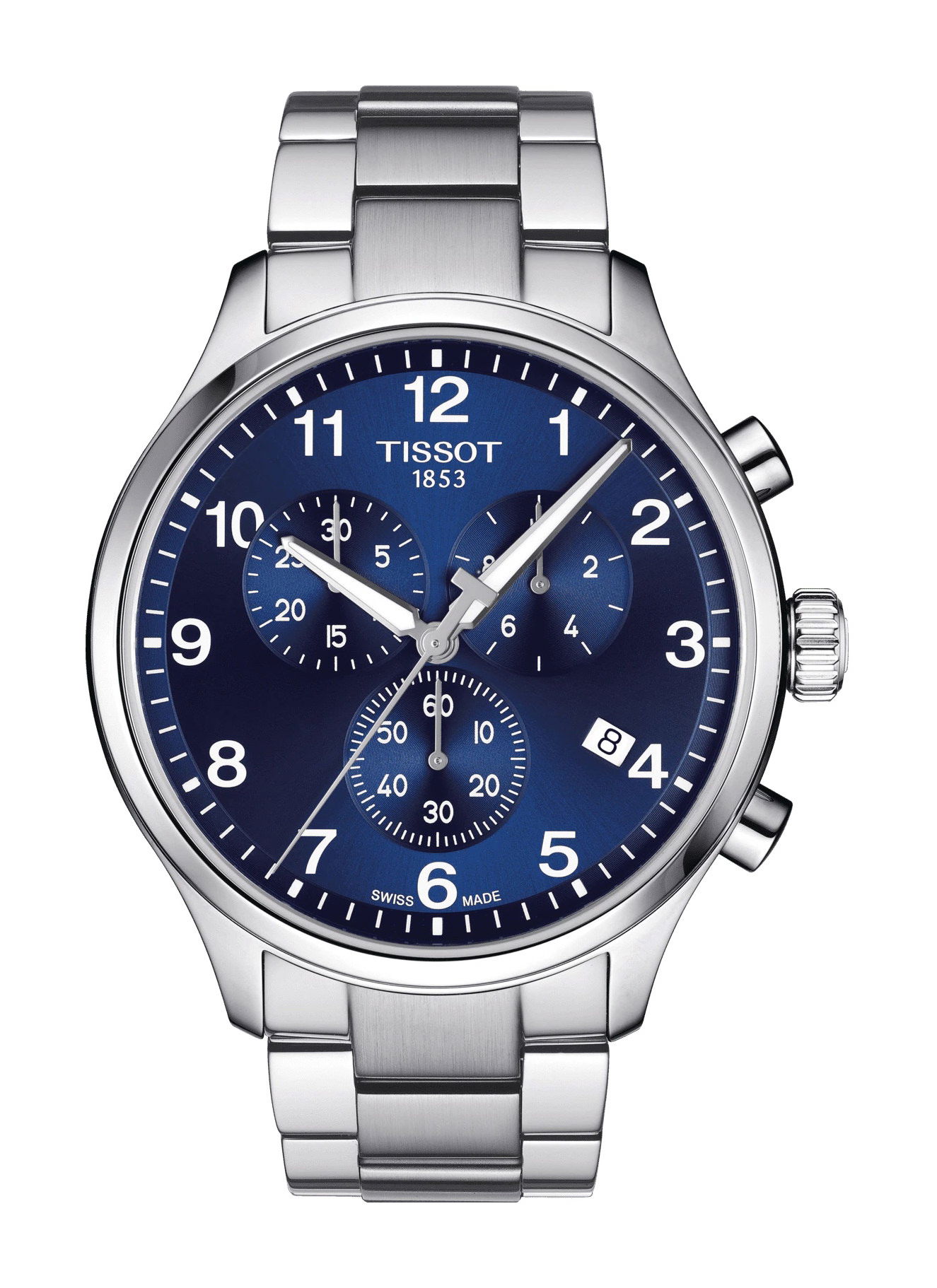 Tissot Chrono XL Classic luxury timepiece - detailed view