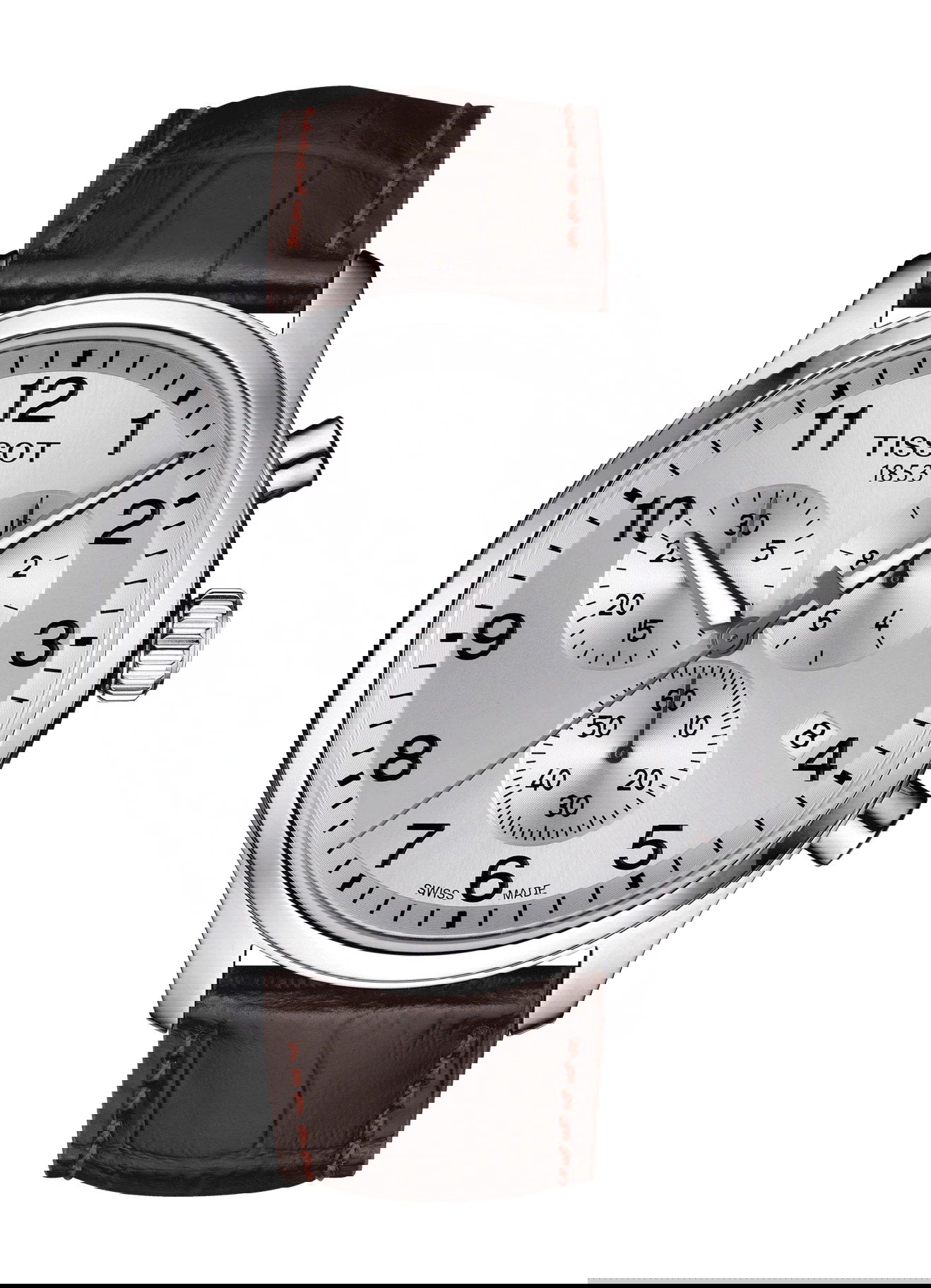 Tissot Chrono XL Classic luxury timepiece - detailed view
