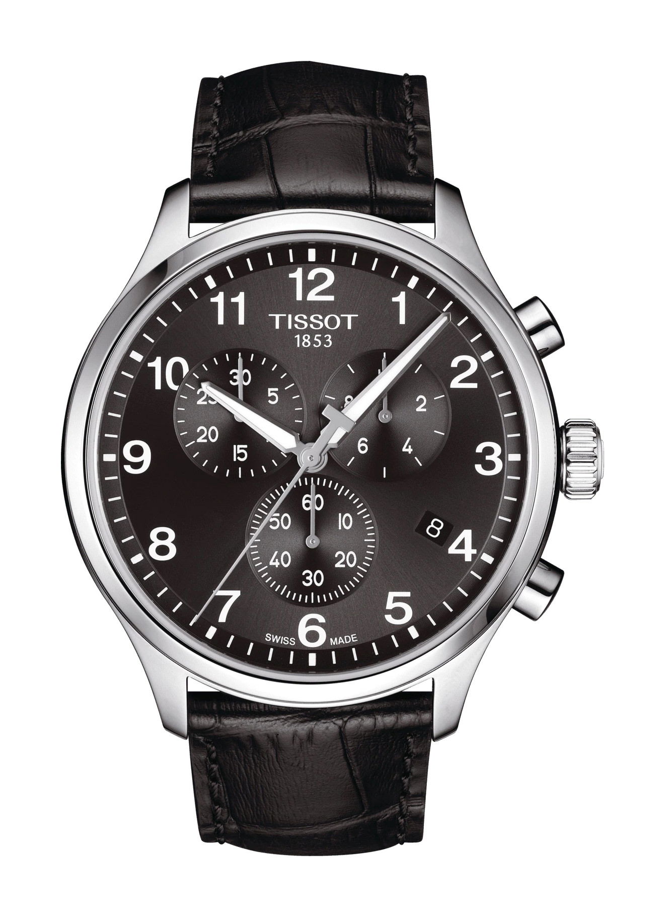 Tissot Chrono XL Classic luxury timepiece - detailed view