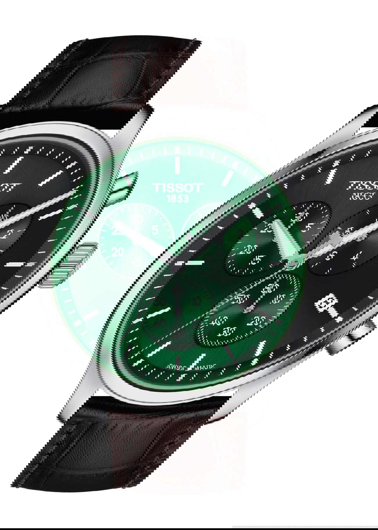 Tissot Chrono XL Classic luxury timepiece - detailed view