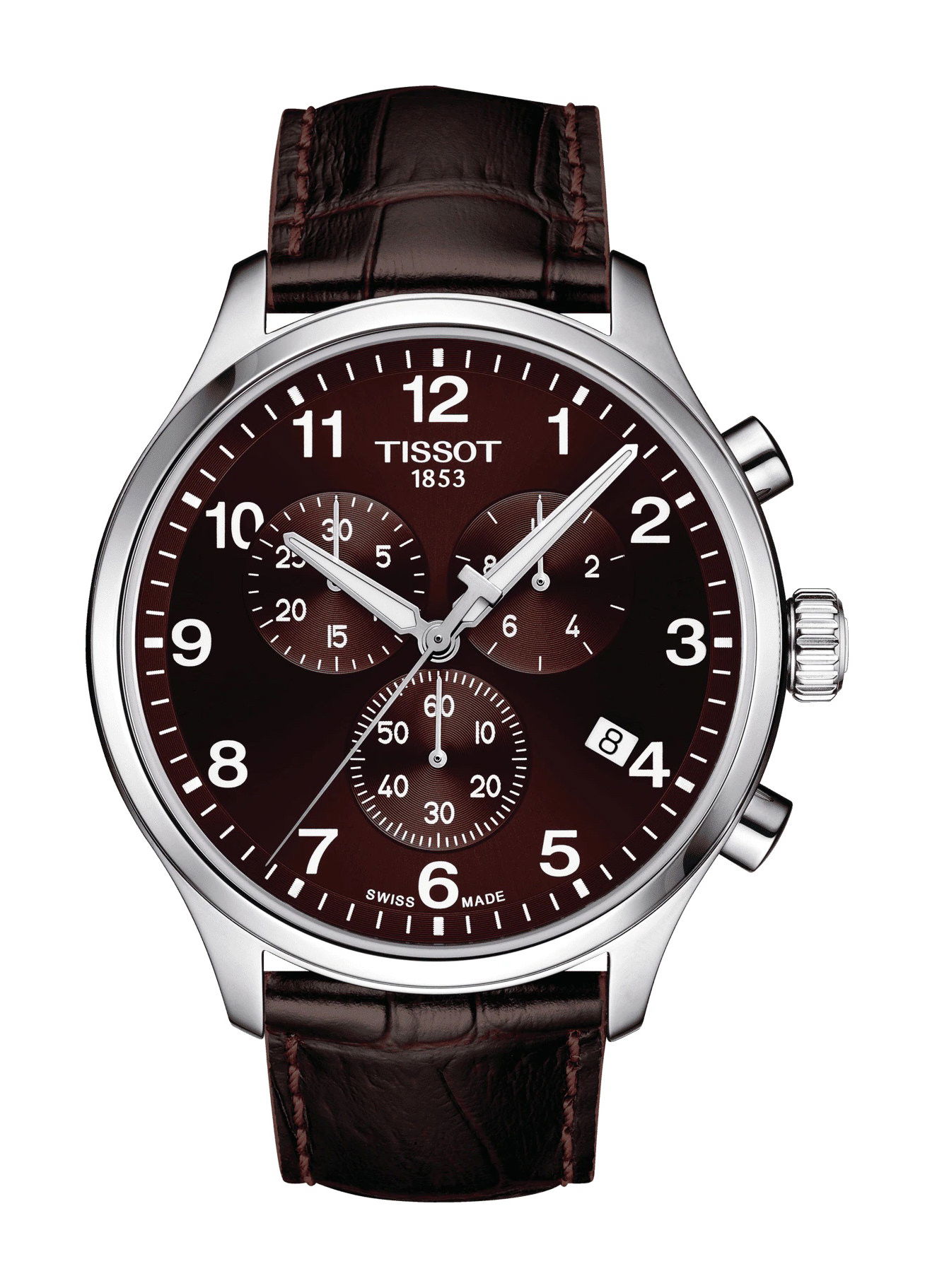 Tissot Chrono XL Classic luxury timepiece - detailed view