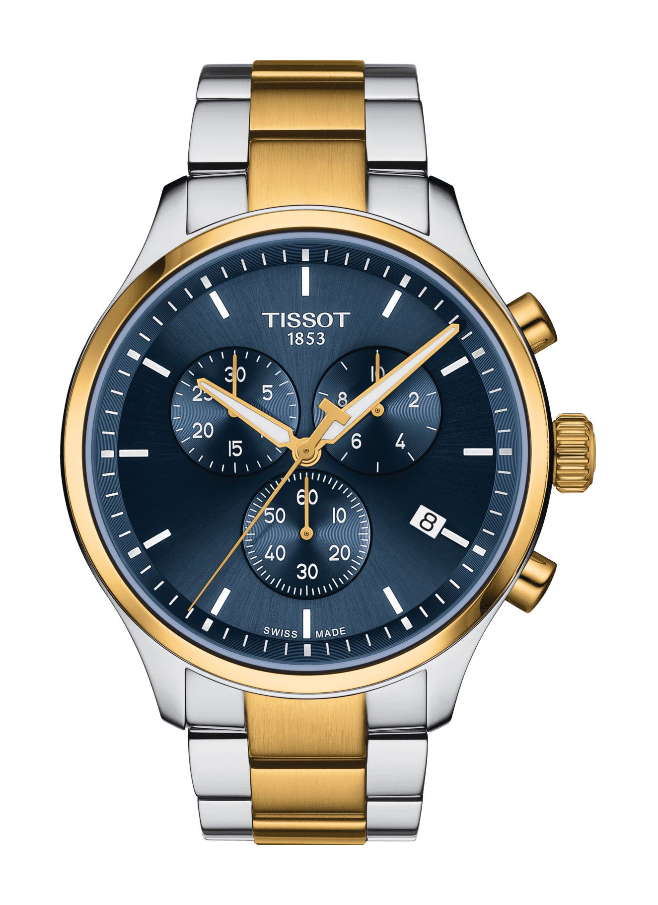Tissot Chrono XL Classic luxury timepiece - detailed view