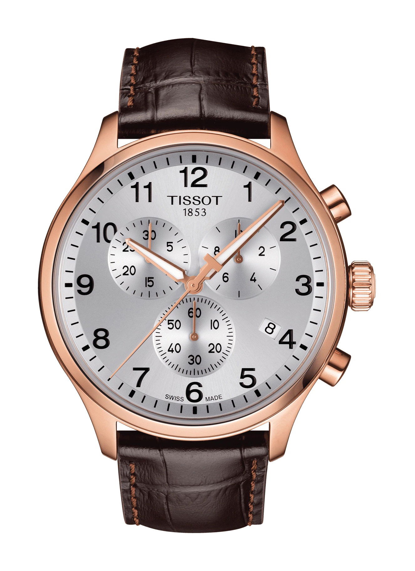 Tissot Chrono XL Classic luxury timepiece - detailed view
