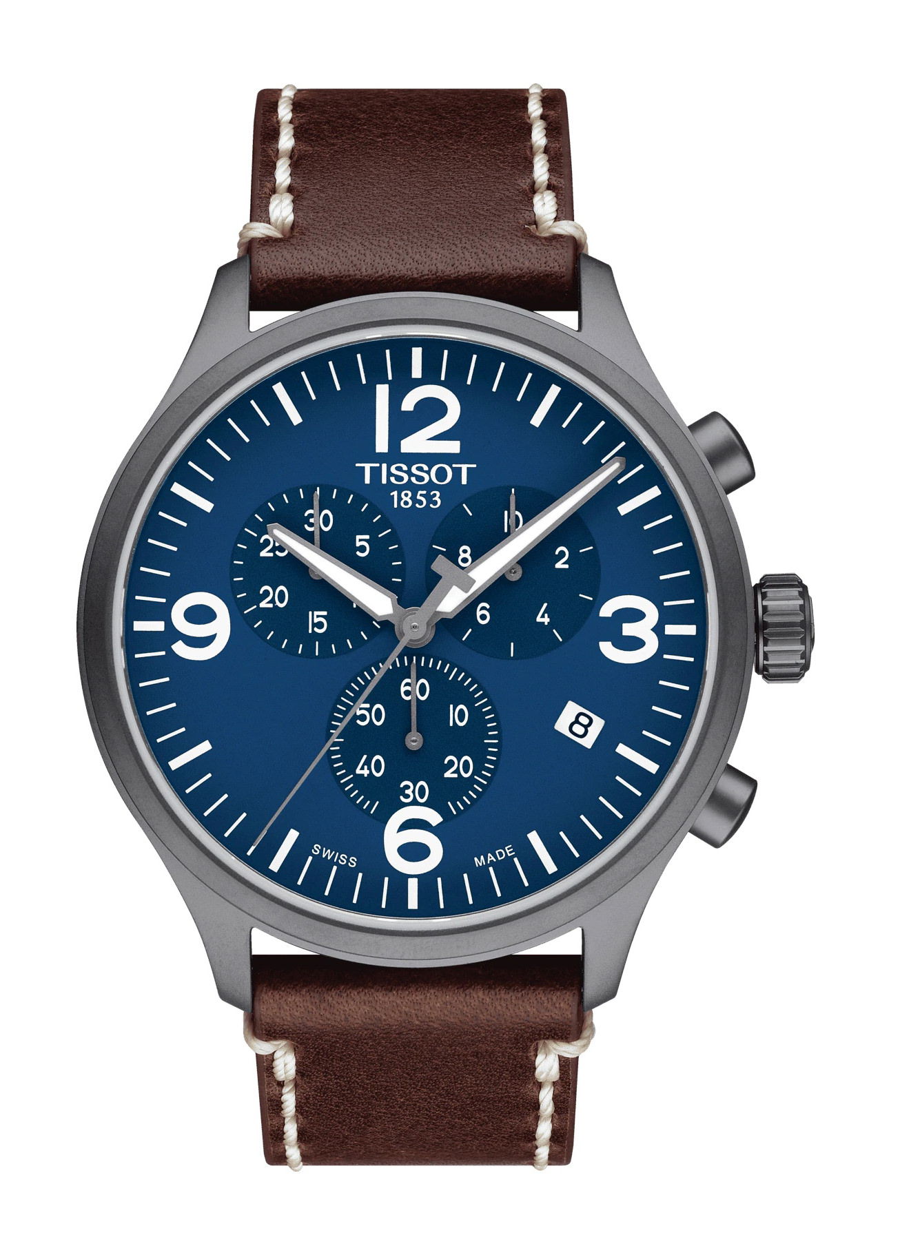 Tissot Chrono XL luxury timepiece - detailed view