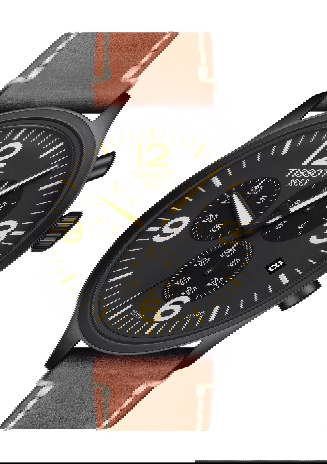 Tissot Chrono XL luxury timepiece - detailed view