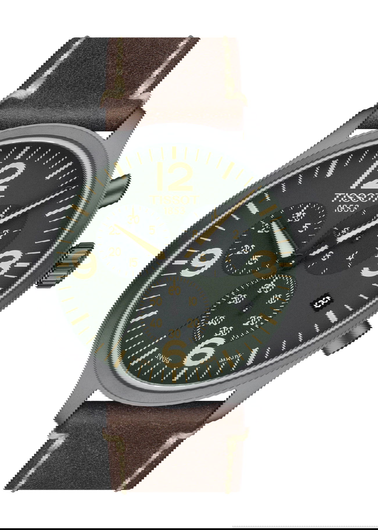 Tissot Chrono XL luxury timepiece - detailed view