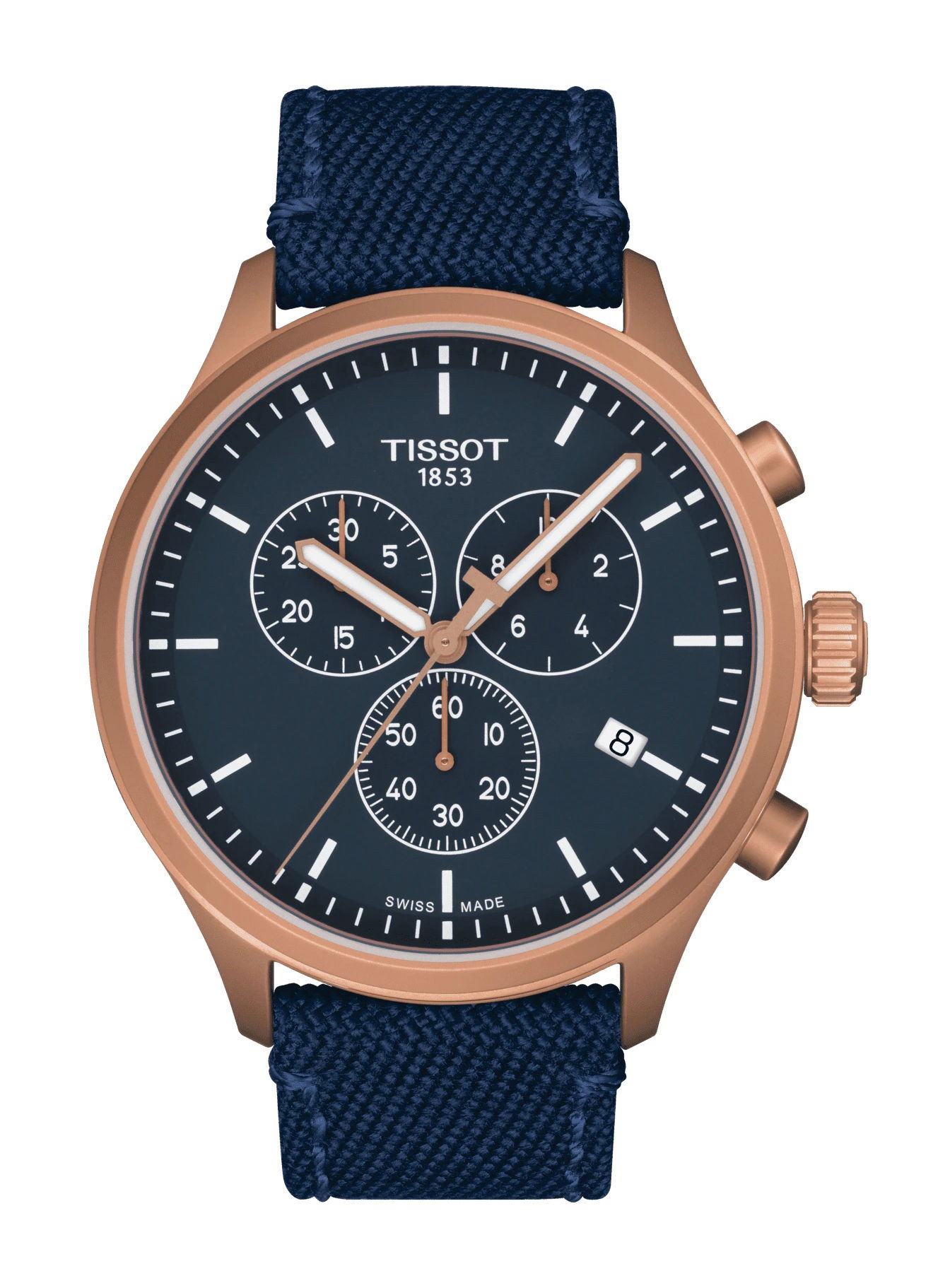 Tissot Chrono XL luxury timepiece - detailed view