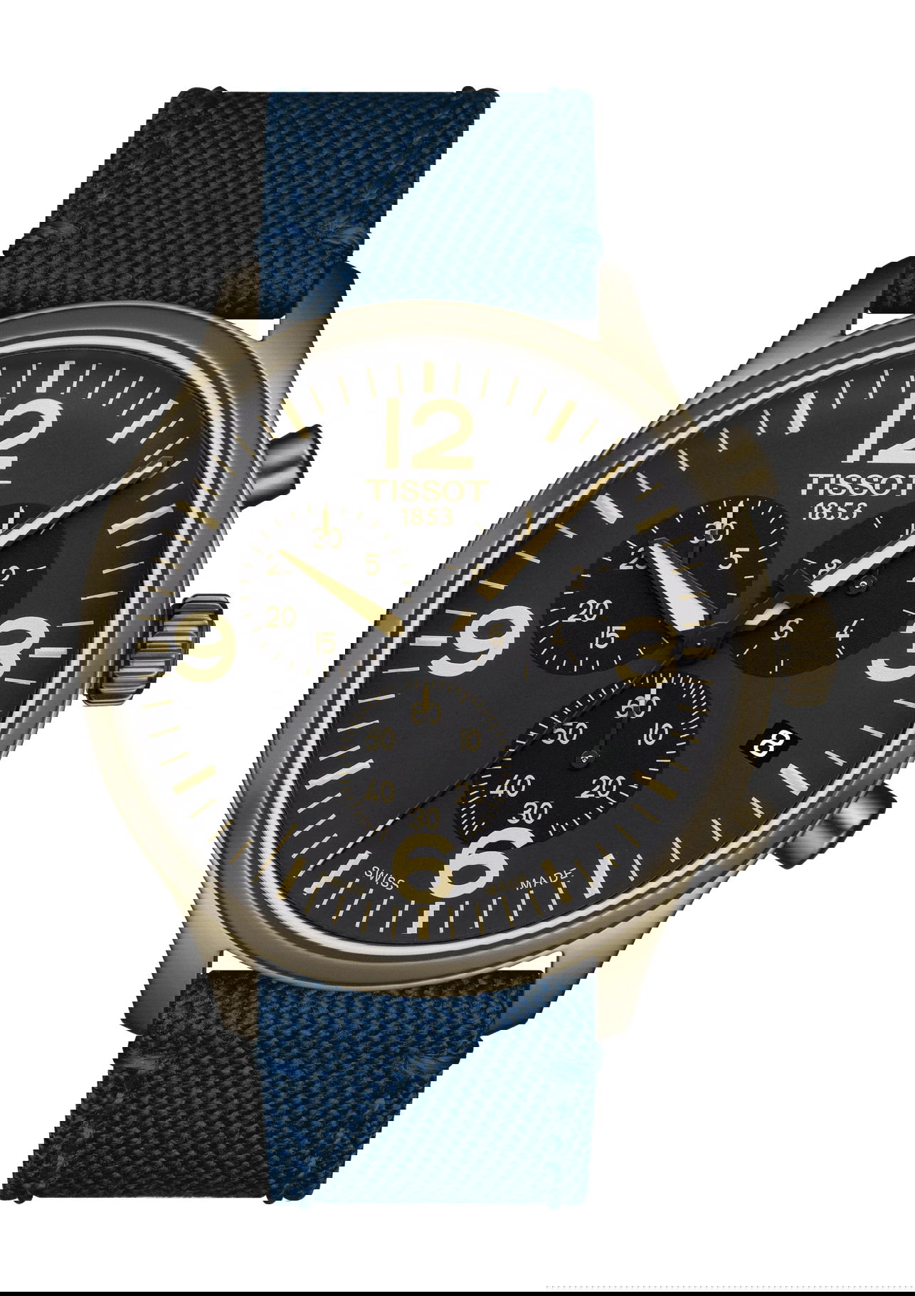 Tissot Chrono XL luxury timepiece - detailed view