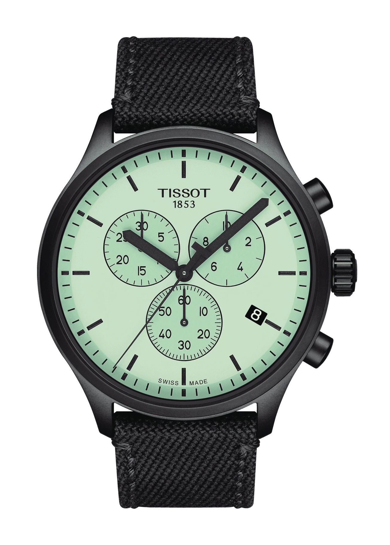Tissot Chrono XL luxury timepiece - detailed view