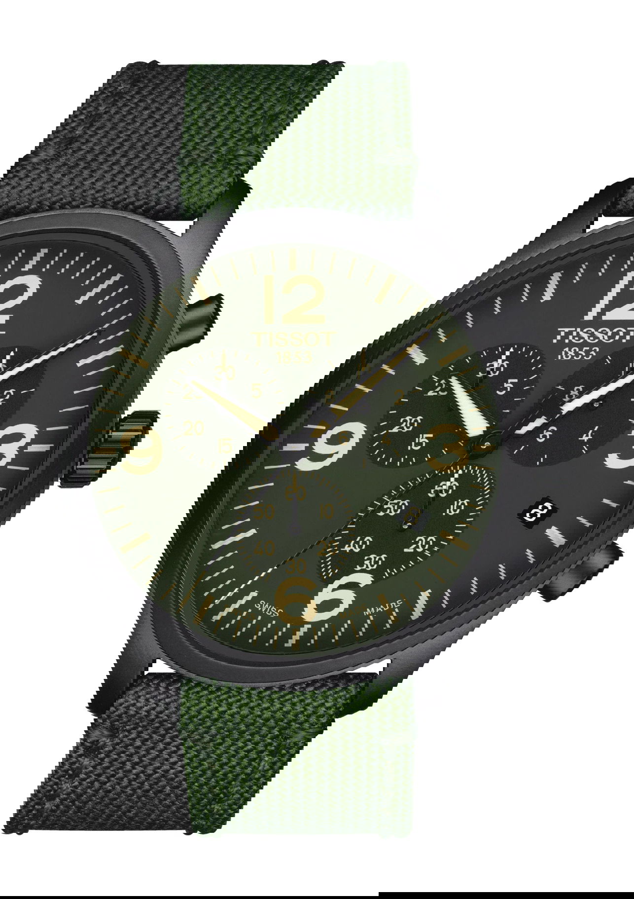Tissot Chrono XL luxury timepiece - detailed view