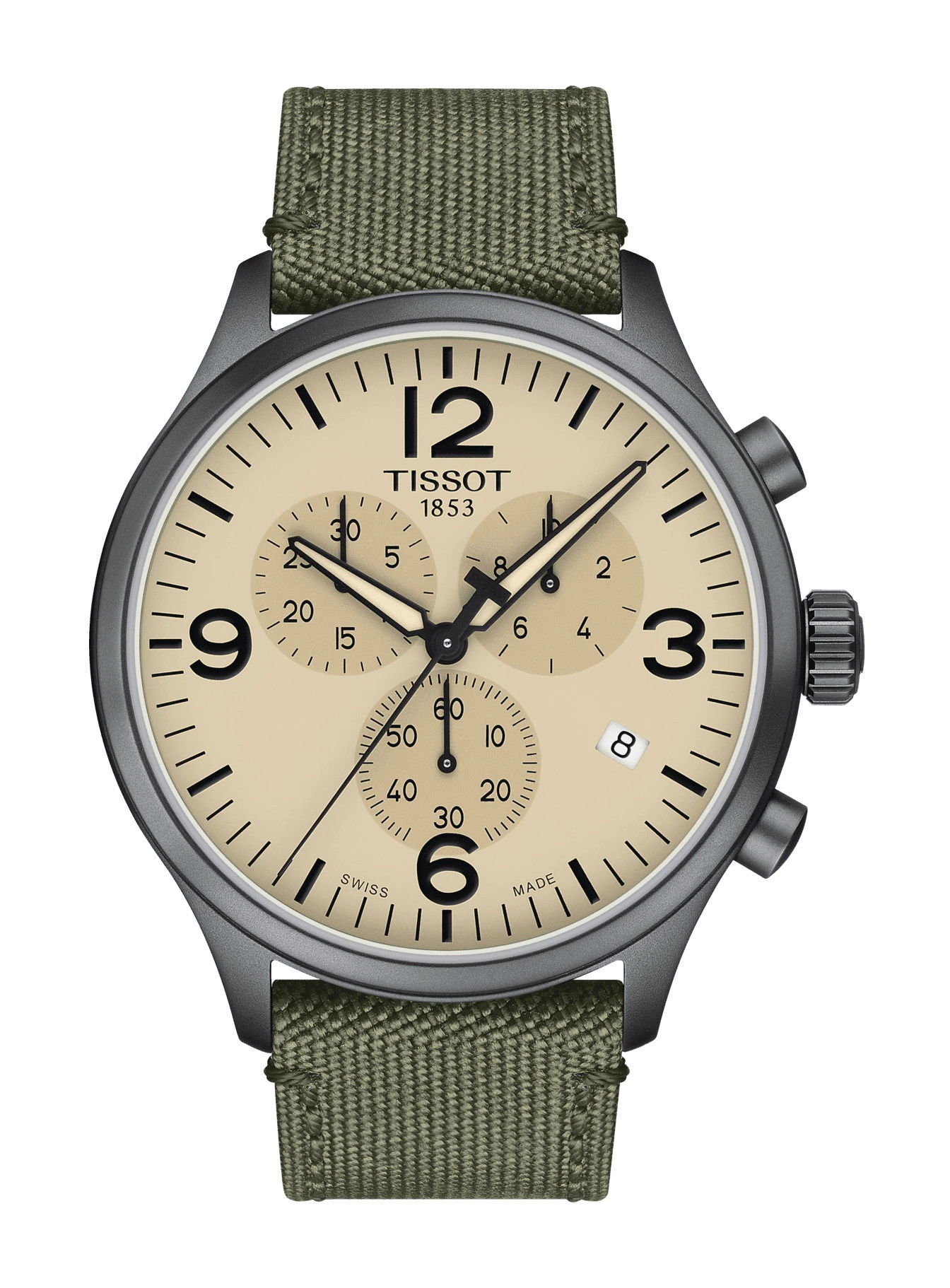 Tissot Chrono XL luxury timepiece - detailed view